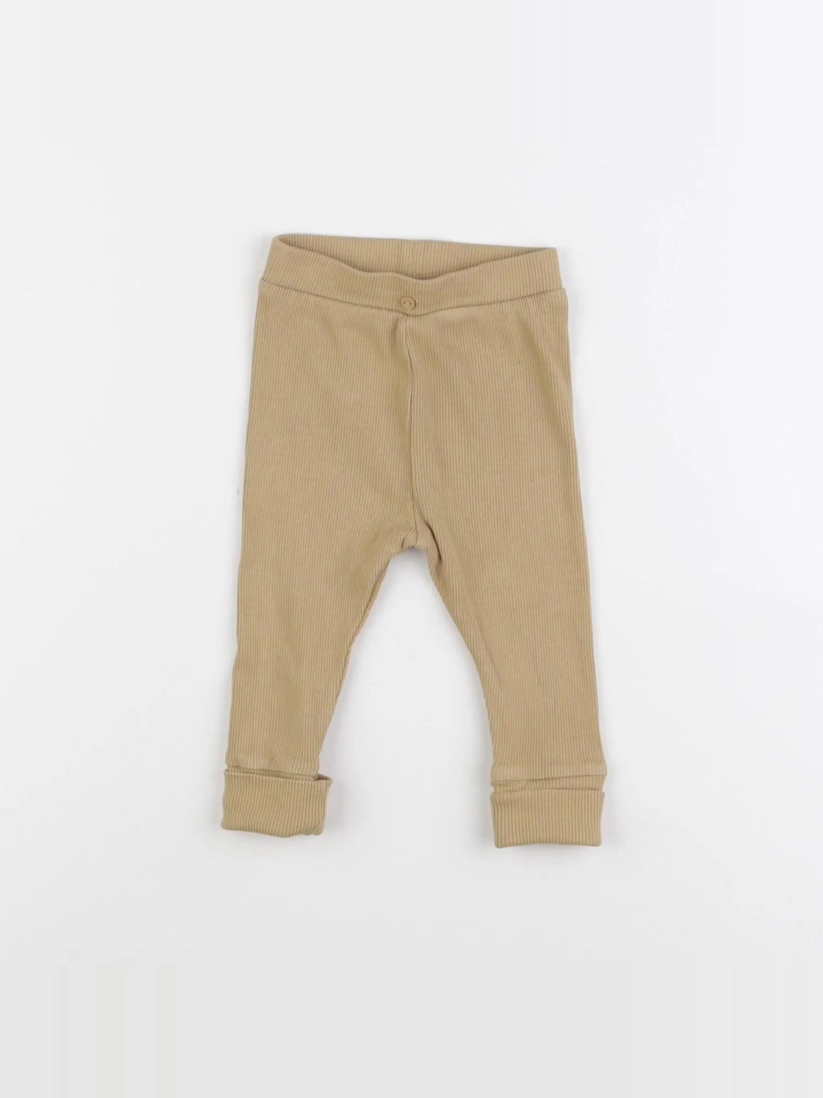 Vertbaudet - legging jaune - 6 mois