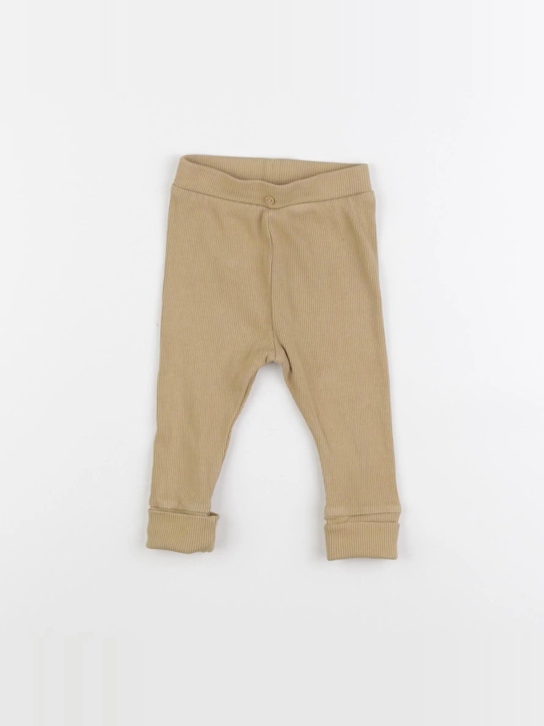 Vertbaudet - legging jaune - 6 mois