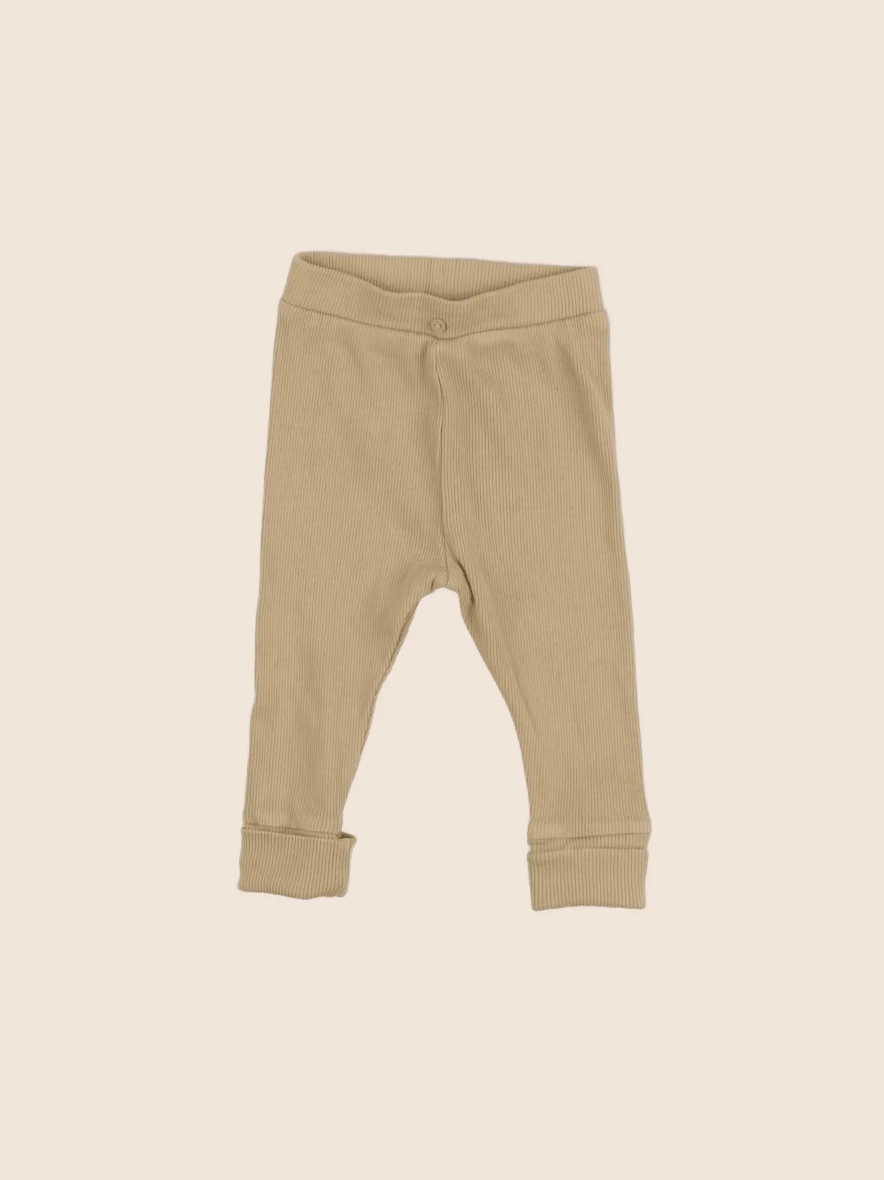 Vertbaudet - legging jaune - 6 mois