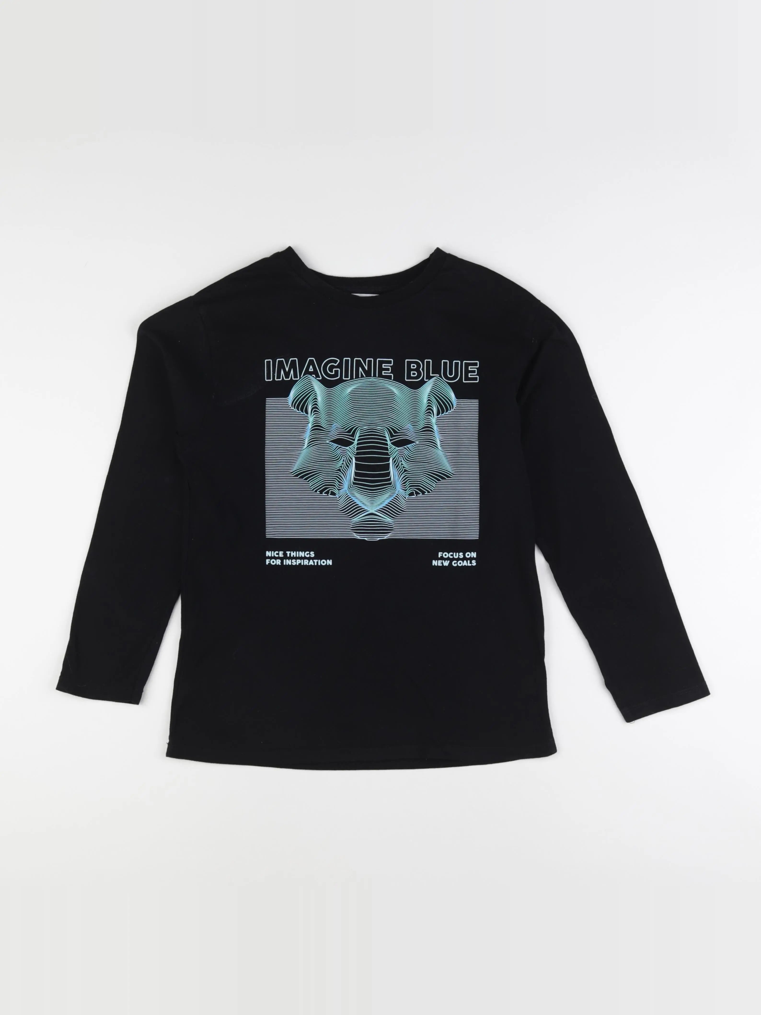Zara - tee-shirt noir - 11/12 ans