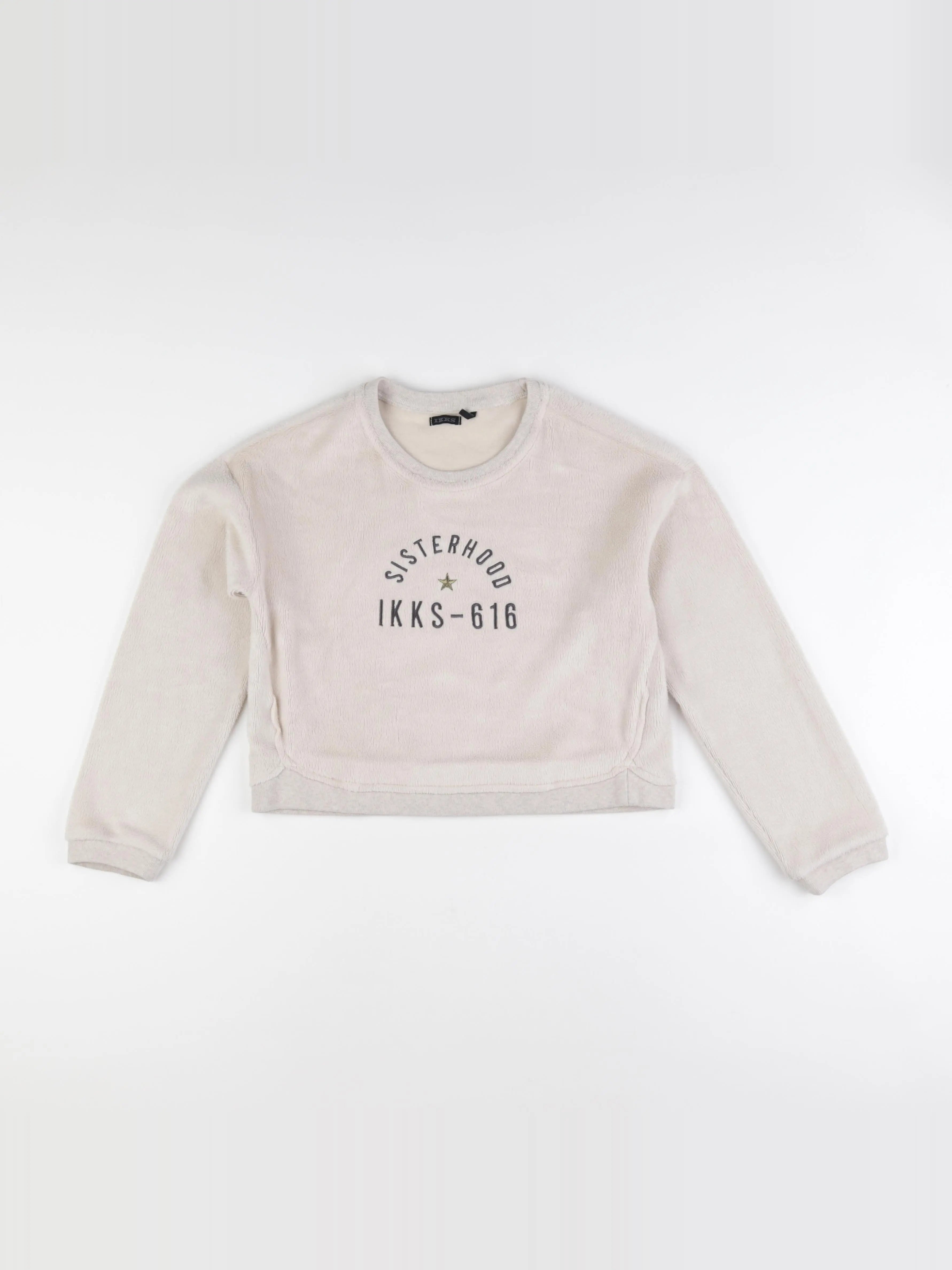IKKS - pull beige - 10 ans