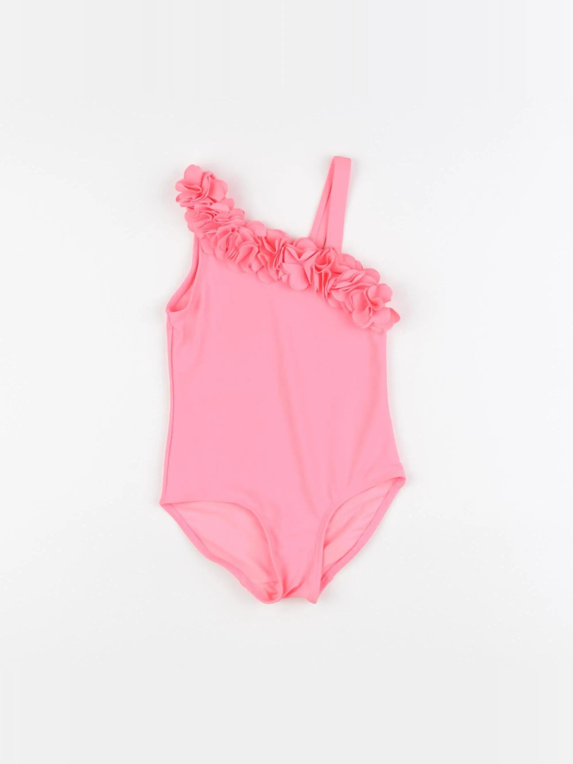 H&M - maillot de bain rose fluo - 18/24 mois