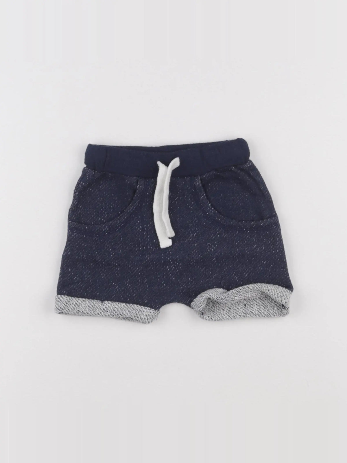 Boutchou - short bleu - 6 mois