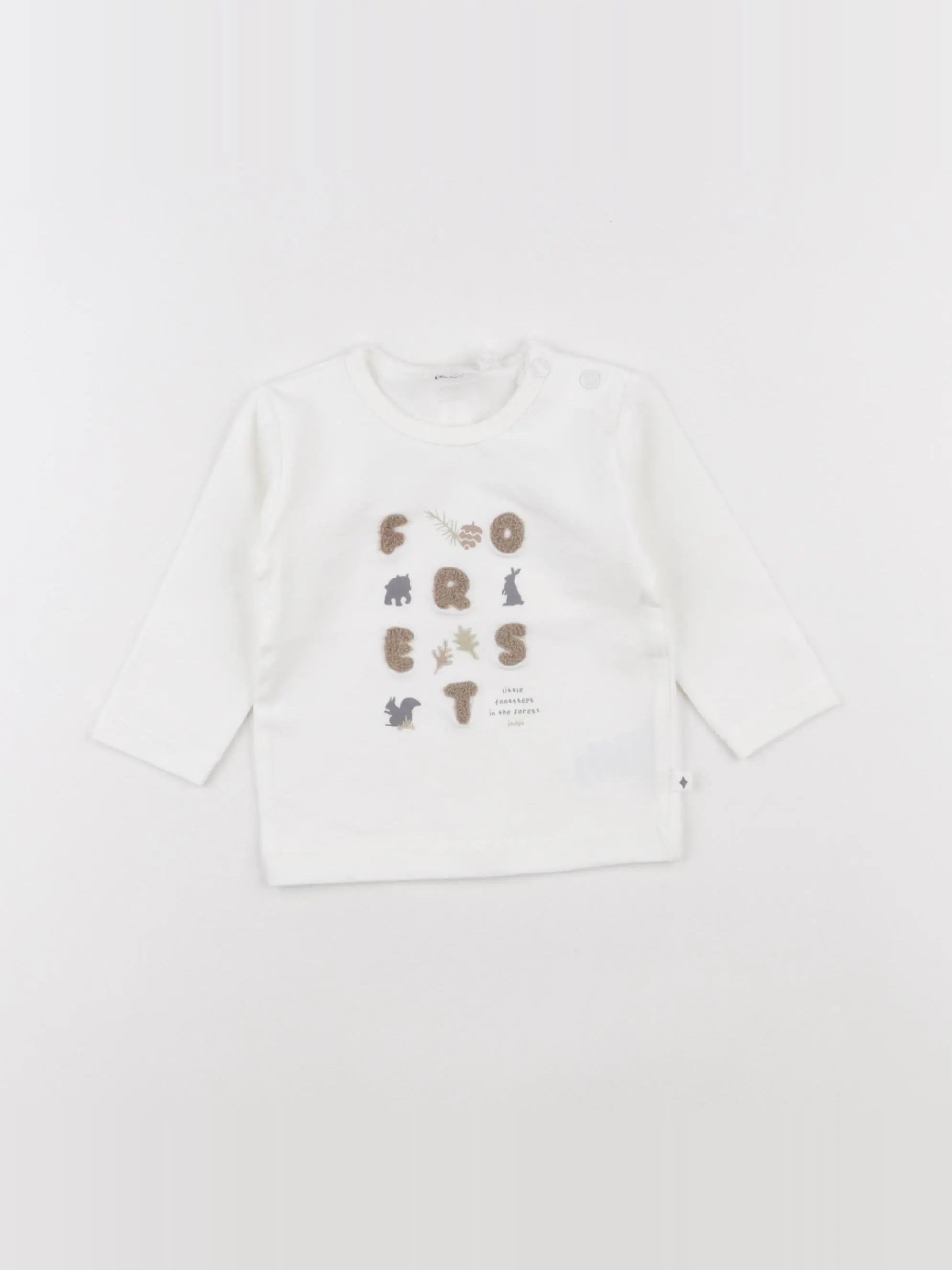 Feetje - tee-shirt blanc - 3 mois