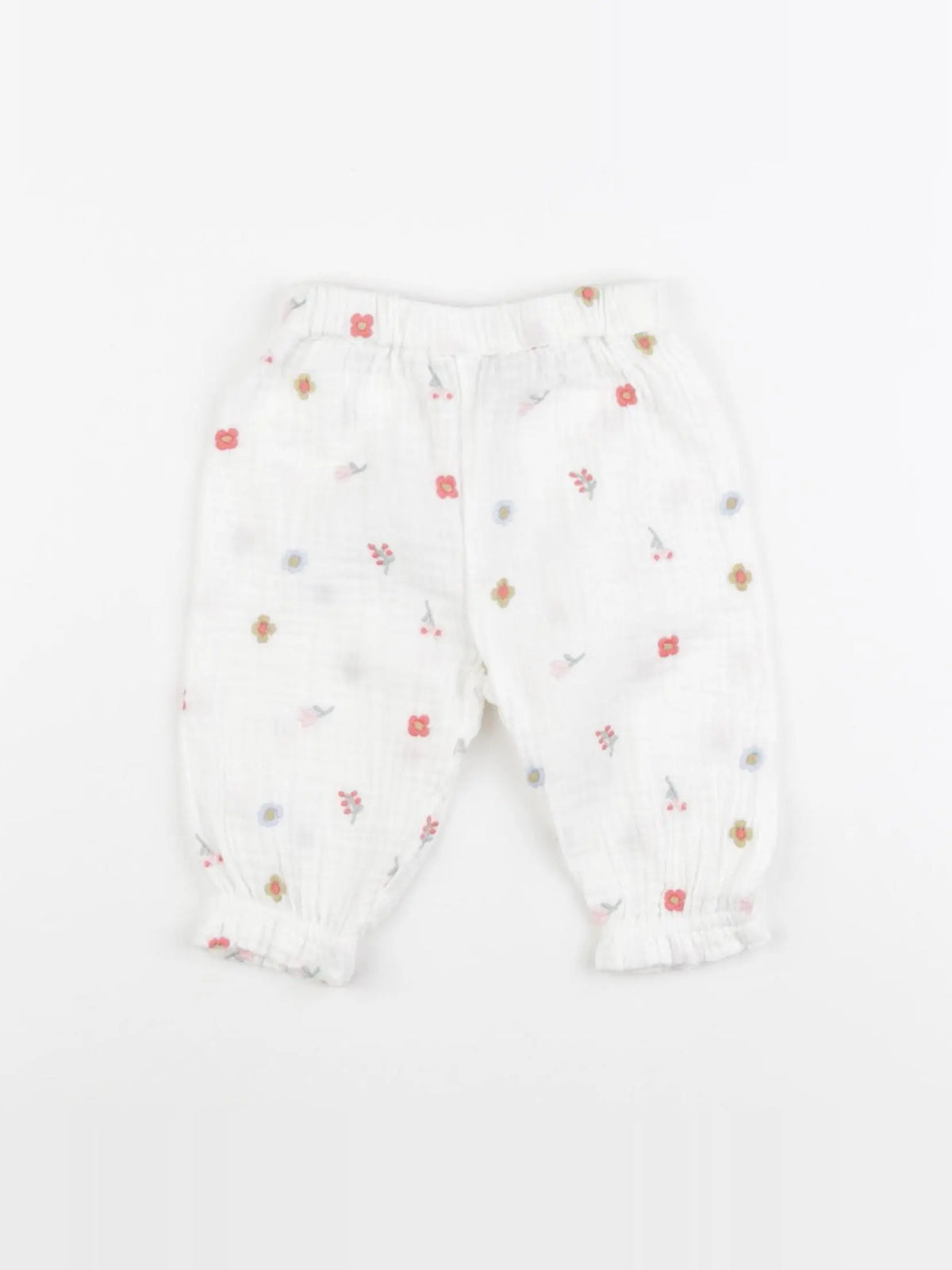 Boutchou - pantalon blanc - 6 mois