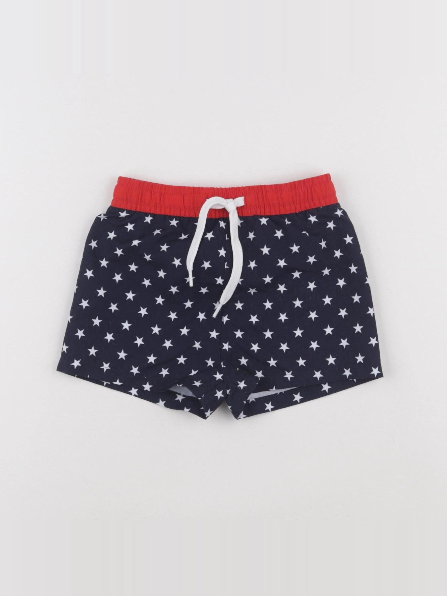 Boutchou - maillot de bain bleu, rouge - 18 mois