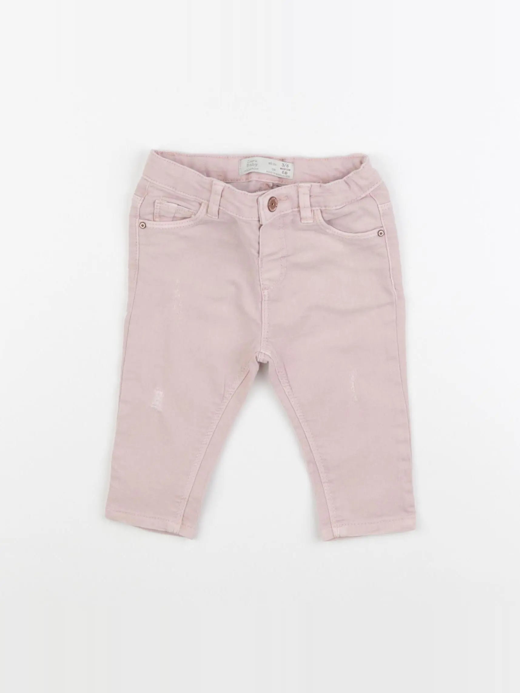 Zara - jean rose - 3/6 mois