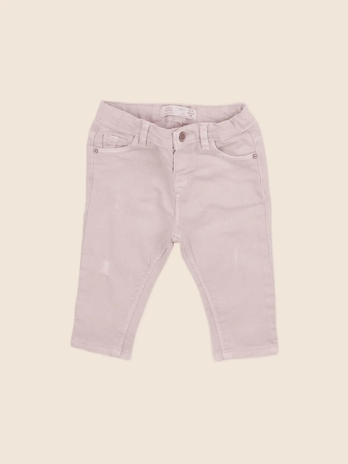 Zara - jean rose - 3/6 mois