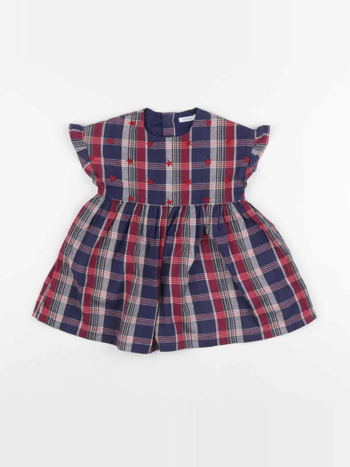 Boutchou - robe multicolore - 12 mois
