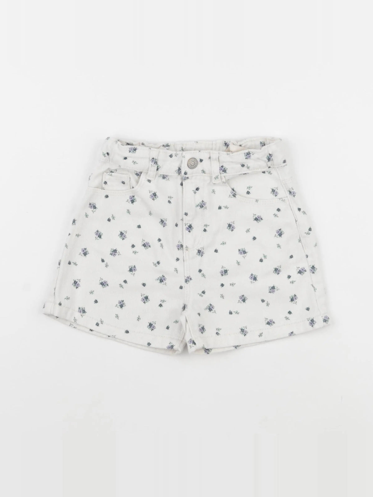 Vertbaudet - short blanc - 6 ans