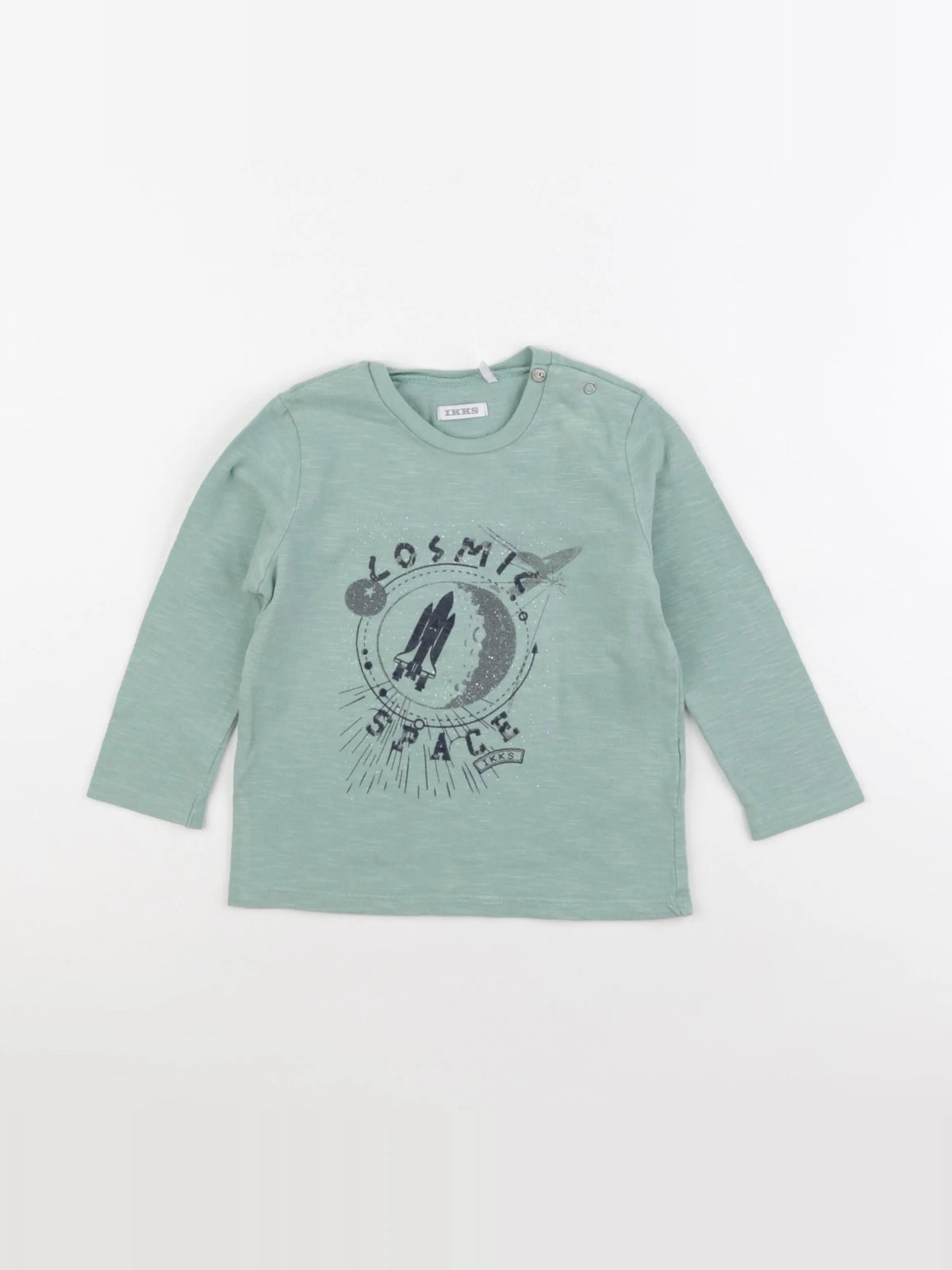 IKKS - tee-shirt vert - 2 ans