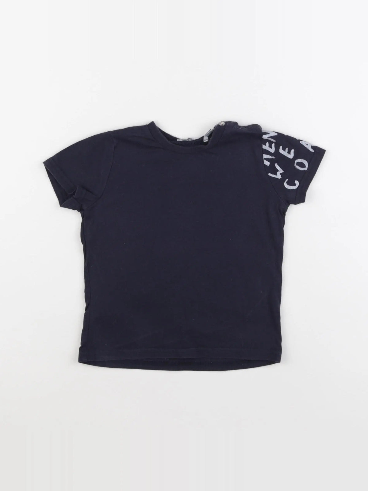 IKKS - tee-shirt bleu - 18 mois