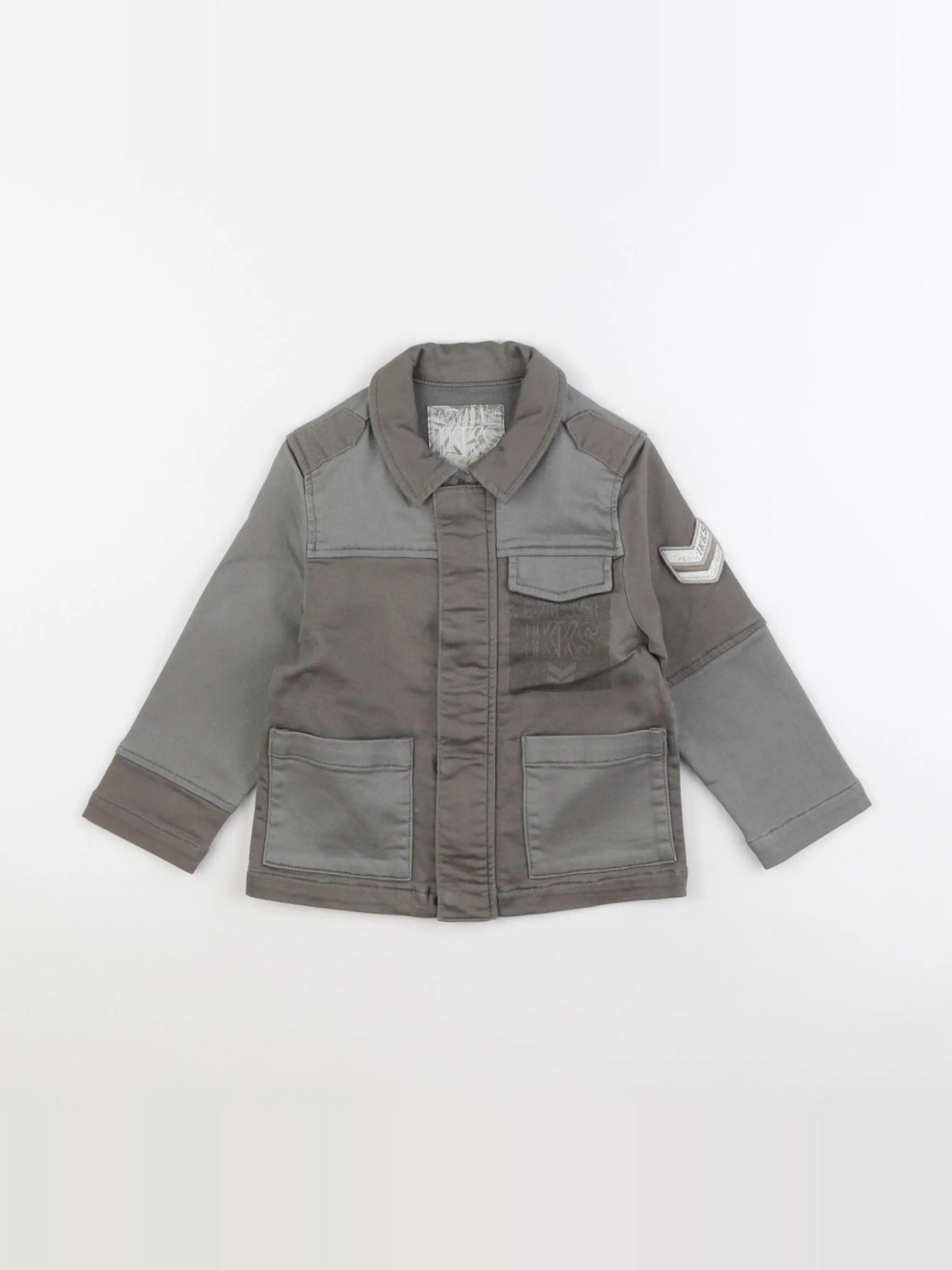 IKKS - veste imprimé au dos vert - 2 ans