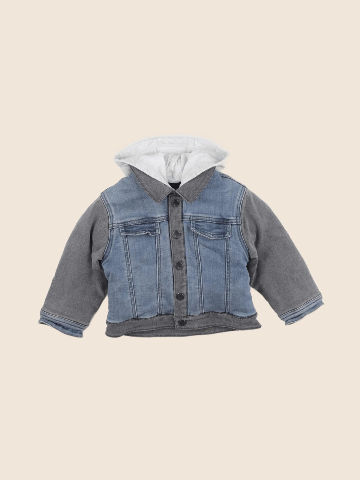 IKKS - veste doublé bleu - 18 mois