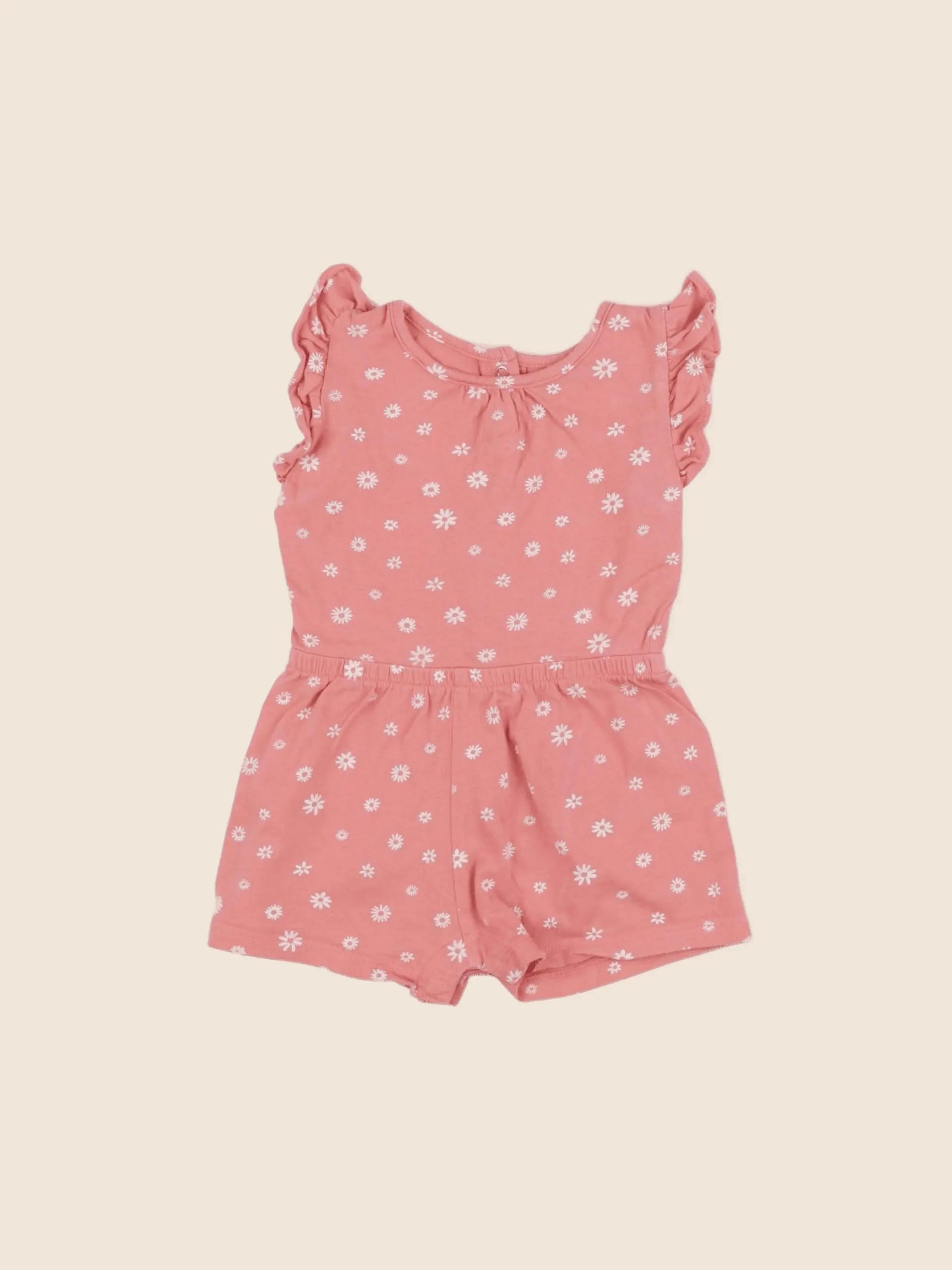 Vertbaudet - combinaison rose - 6 mois