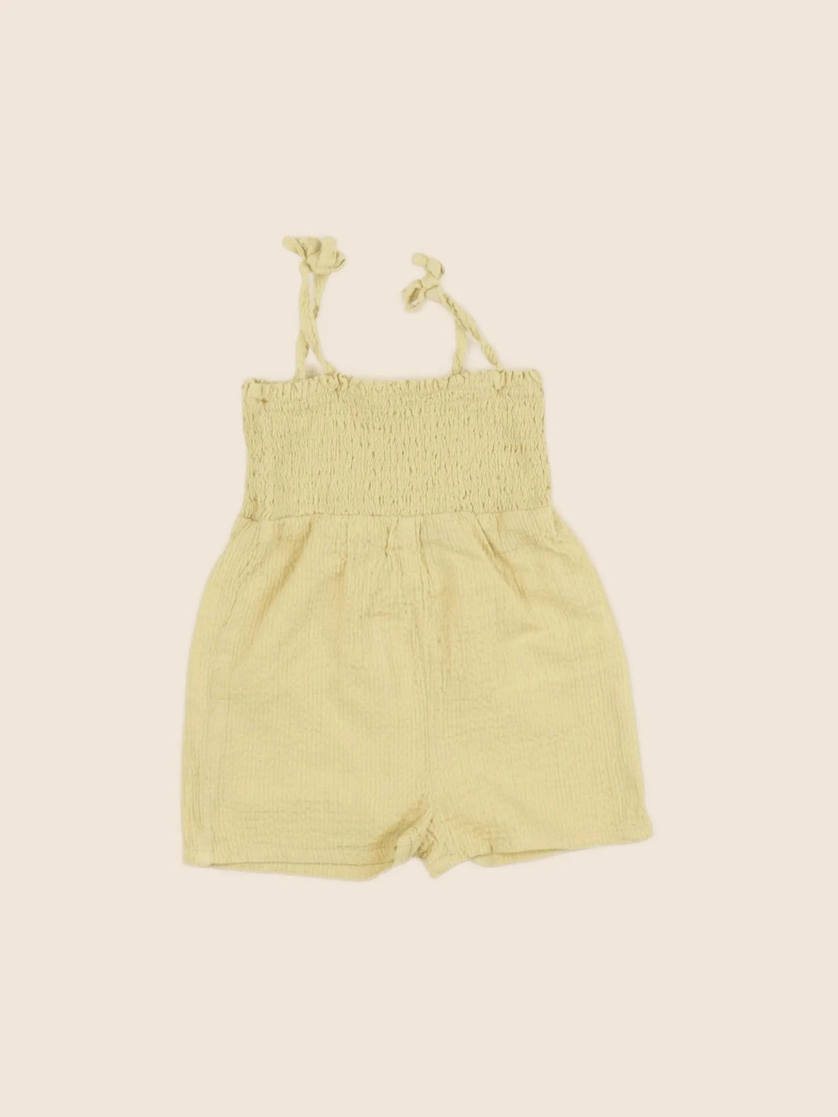 Vertbaudet - combinaison jaune - 6 mois