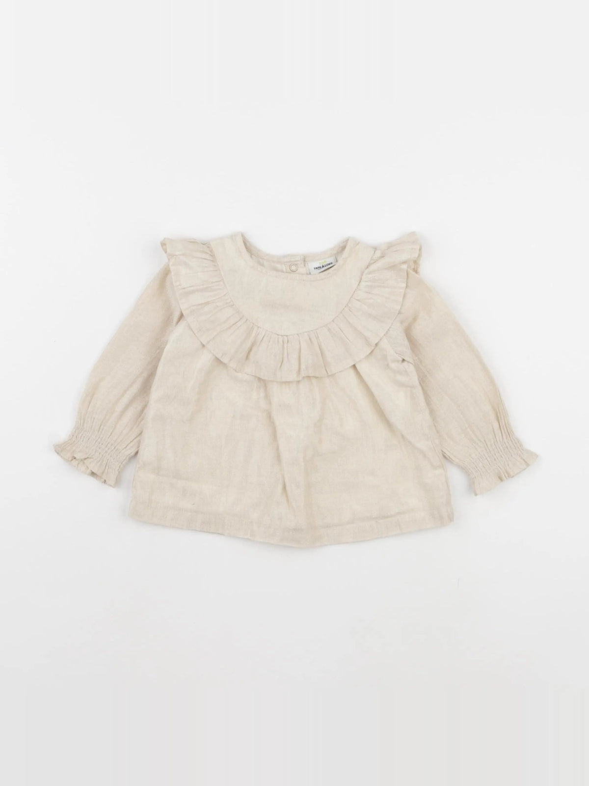 Tape à l'oeil - blouse or - 12 mois