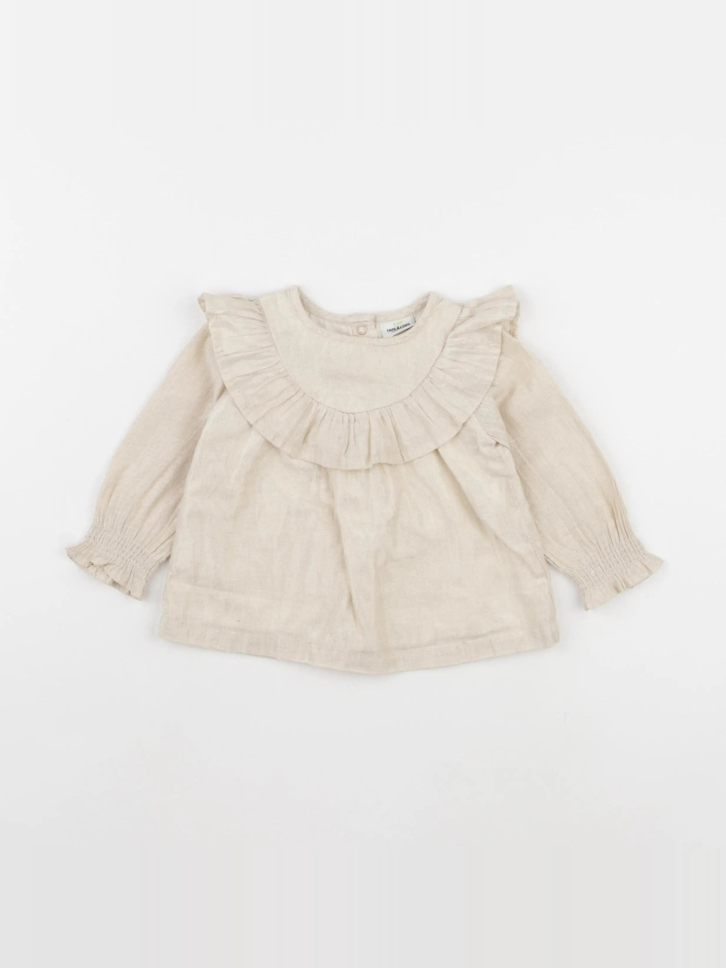 Tape à l'oeil - blouse or - 12 mois