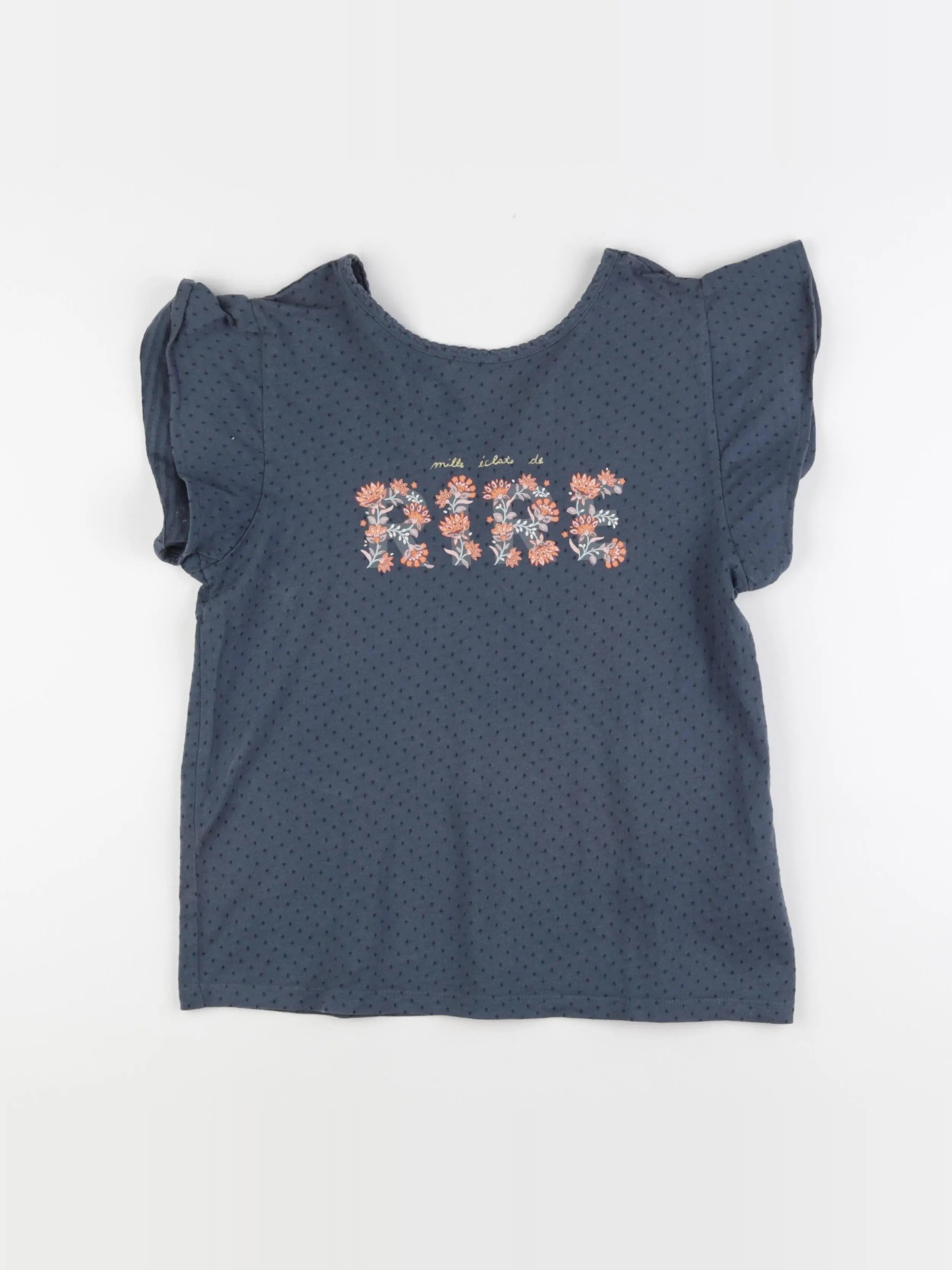 Vertbaudet - débardeur bleu - 14 ans