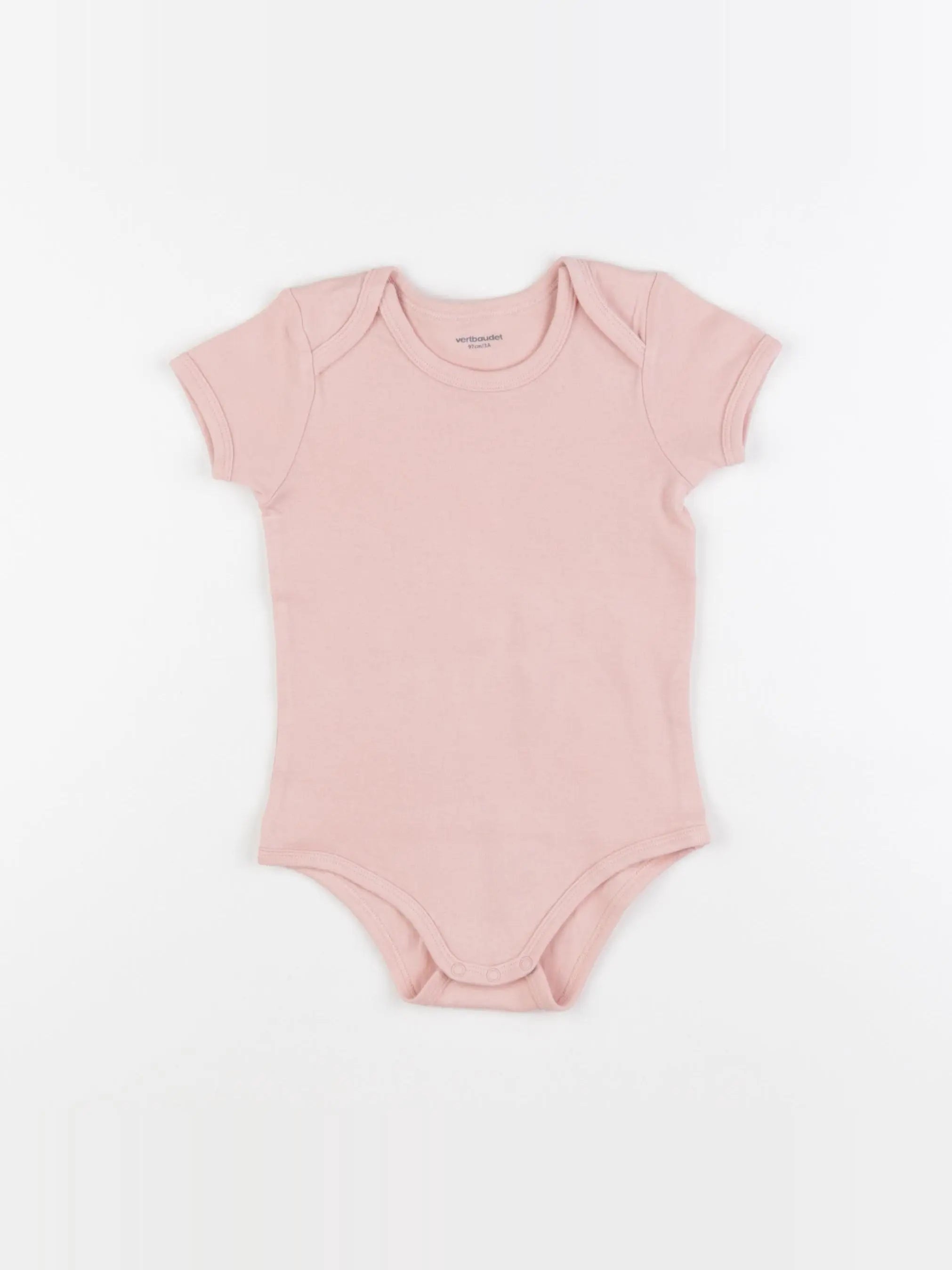 Vertbaudet - body rose - 3 ans