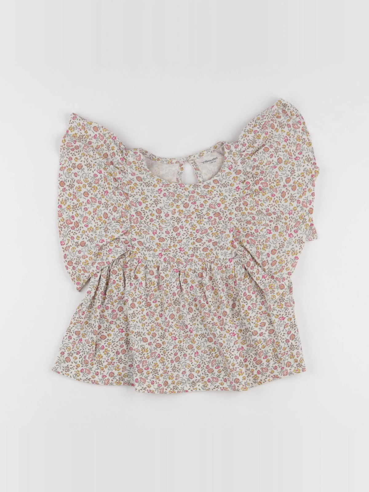 Vertbaudet - tee-shirt multicolore - 8 ans