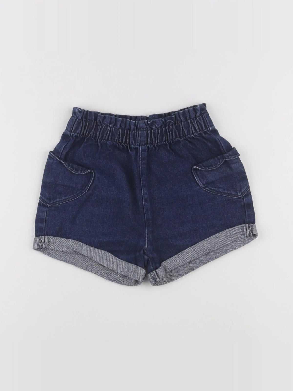 Vertbaudet - short bleu - 7 ans