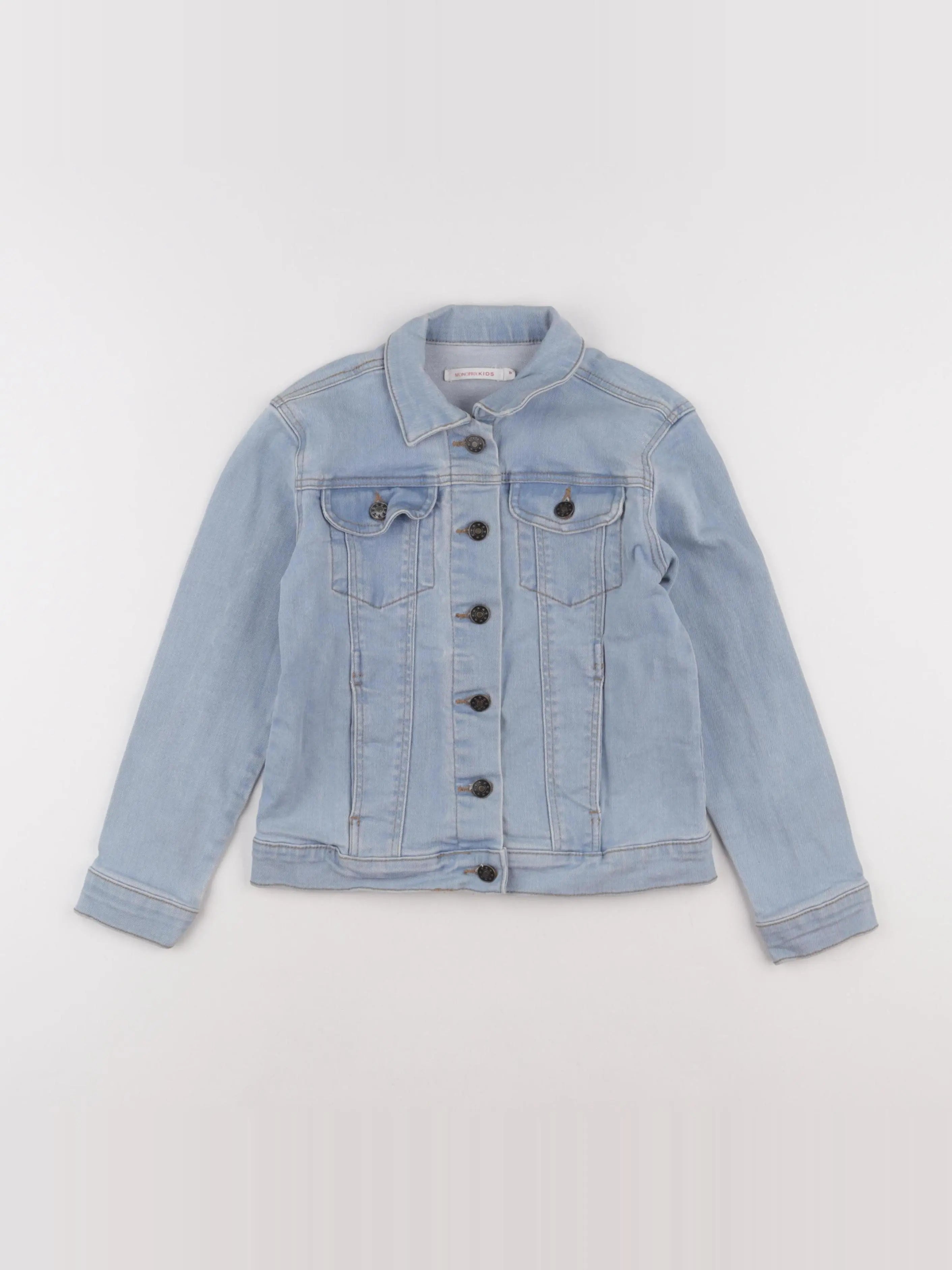 Monoprix - veste bleu - 8 ans