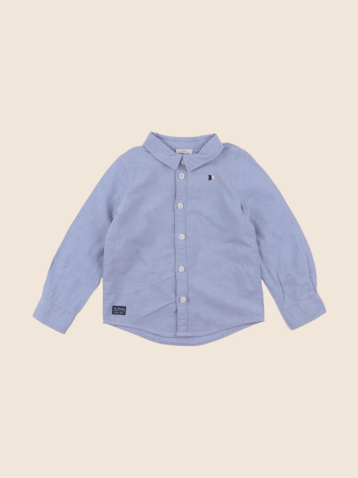 Tape à l'oeil - chemise bleu - 2 ans