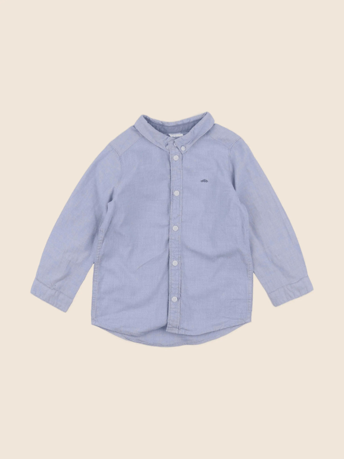 H&M - chemise bleu - 18/24 mois