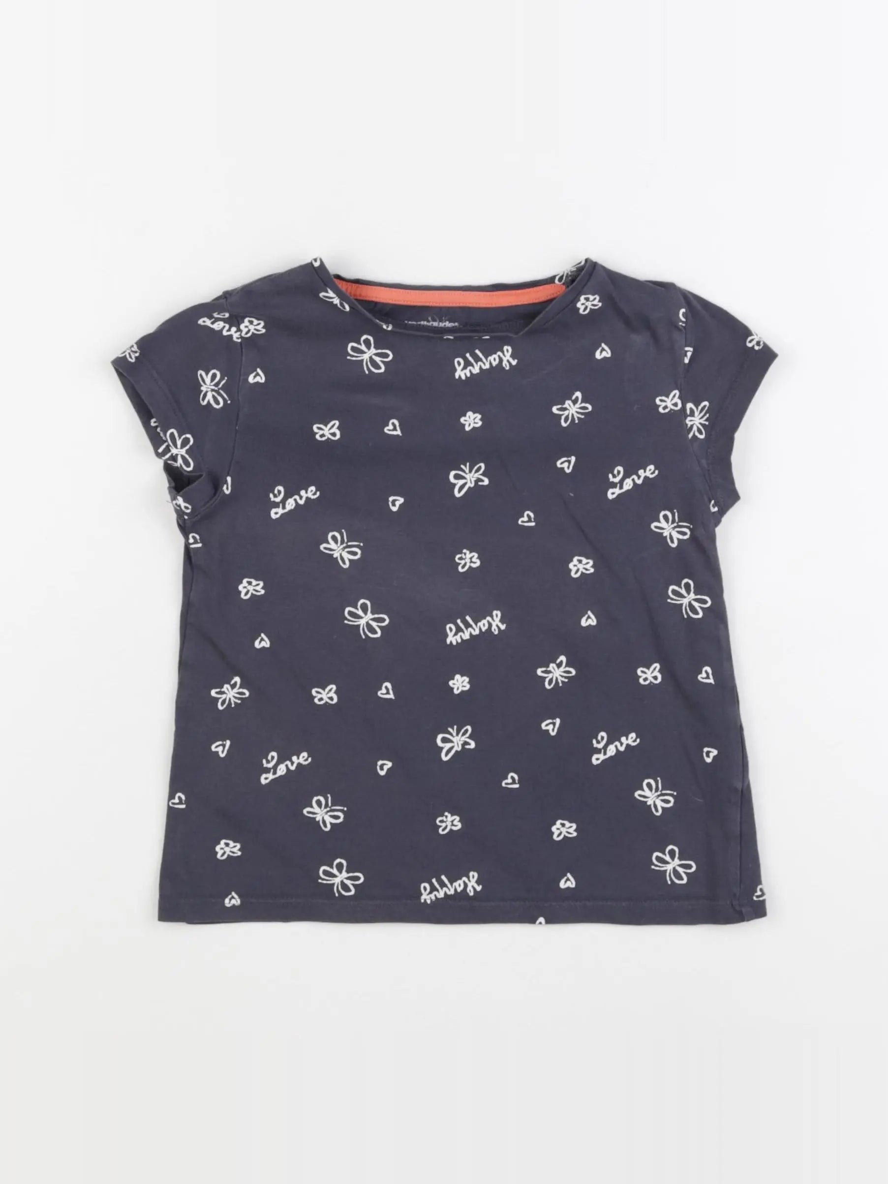 Vertbaudet - tee-shirt gris - 5 ans