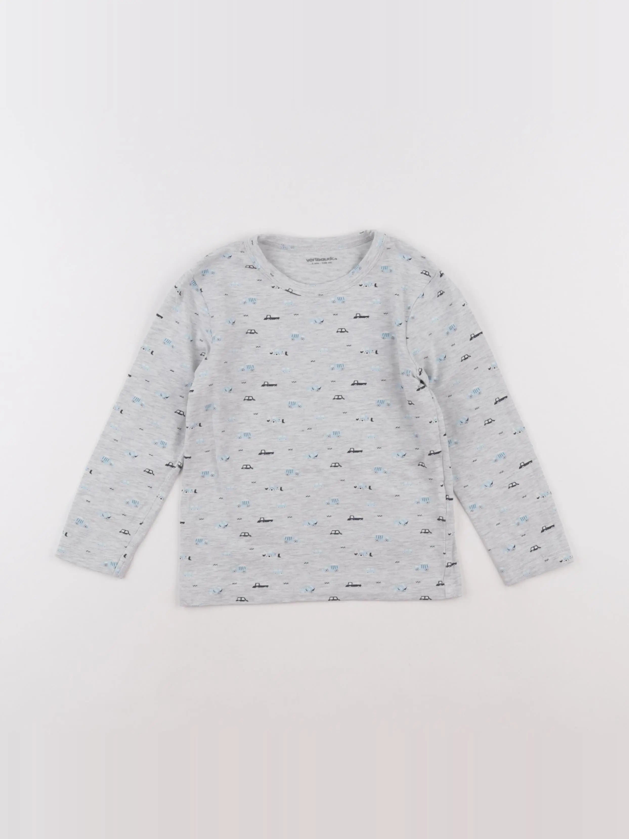 Vertbaudet - maillot de corps gris - 5 ans