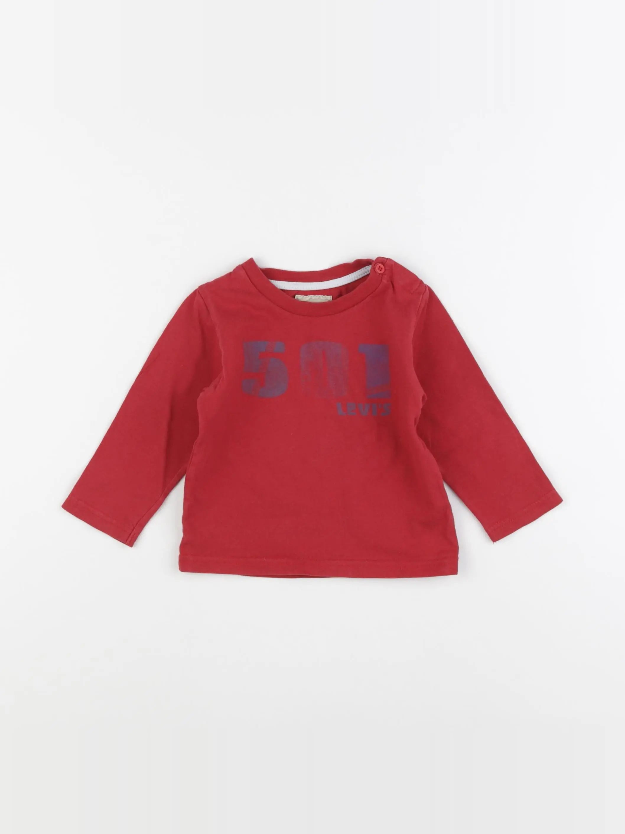 Levi's - tee-shirt rouge - 18 mois