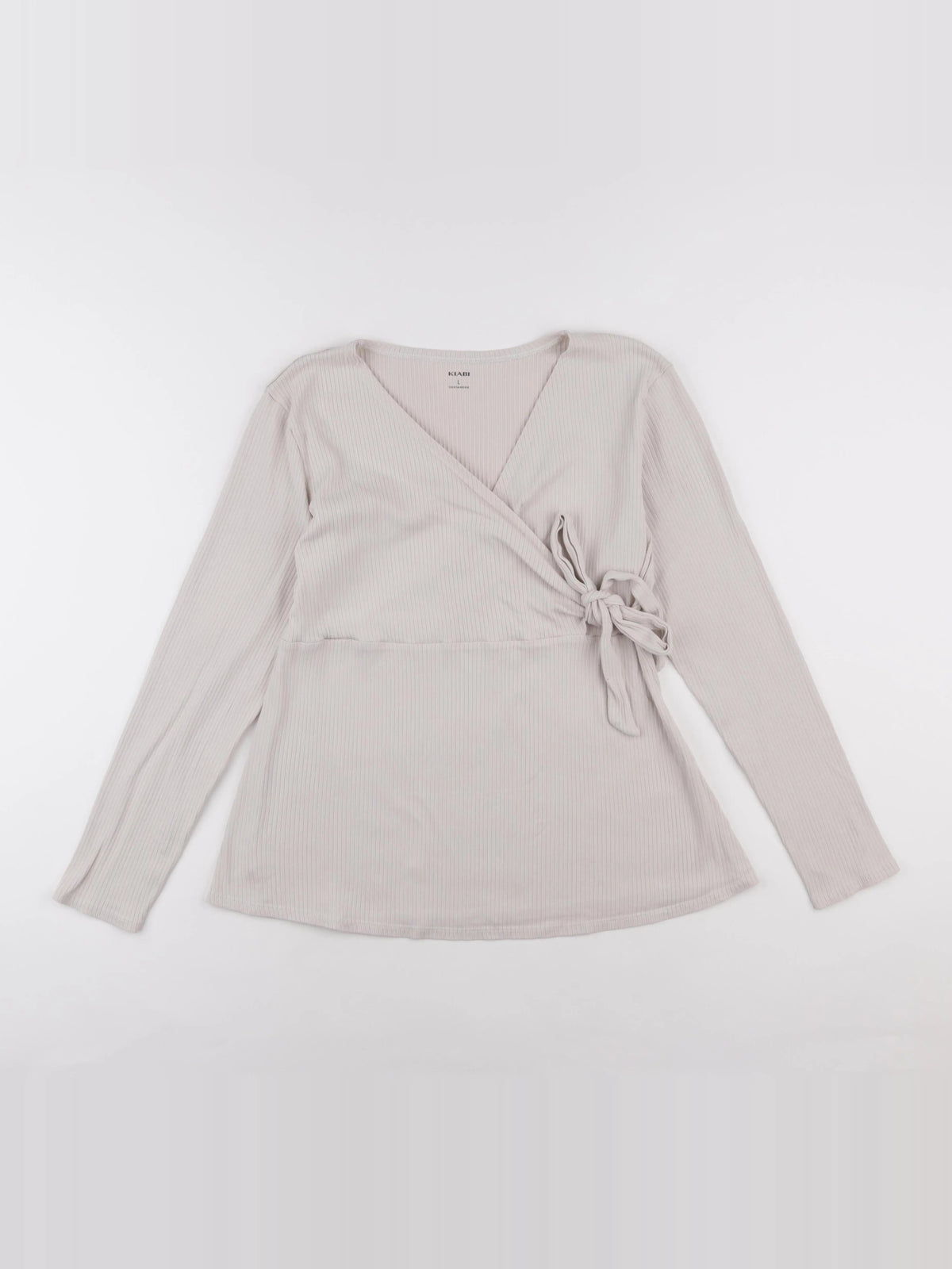 Kiabi - tee-shirt grossesse beige - l