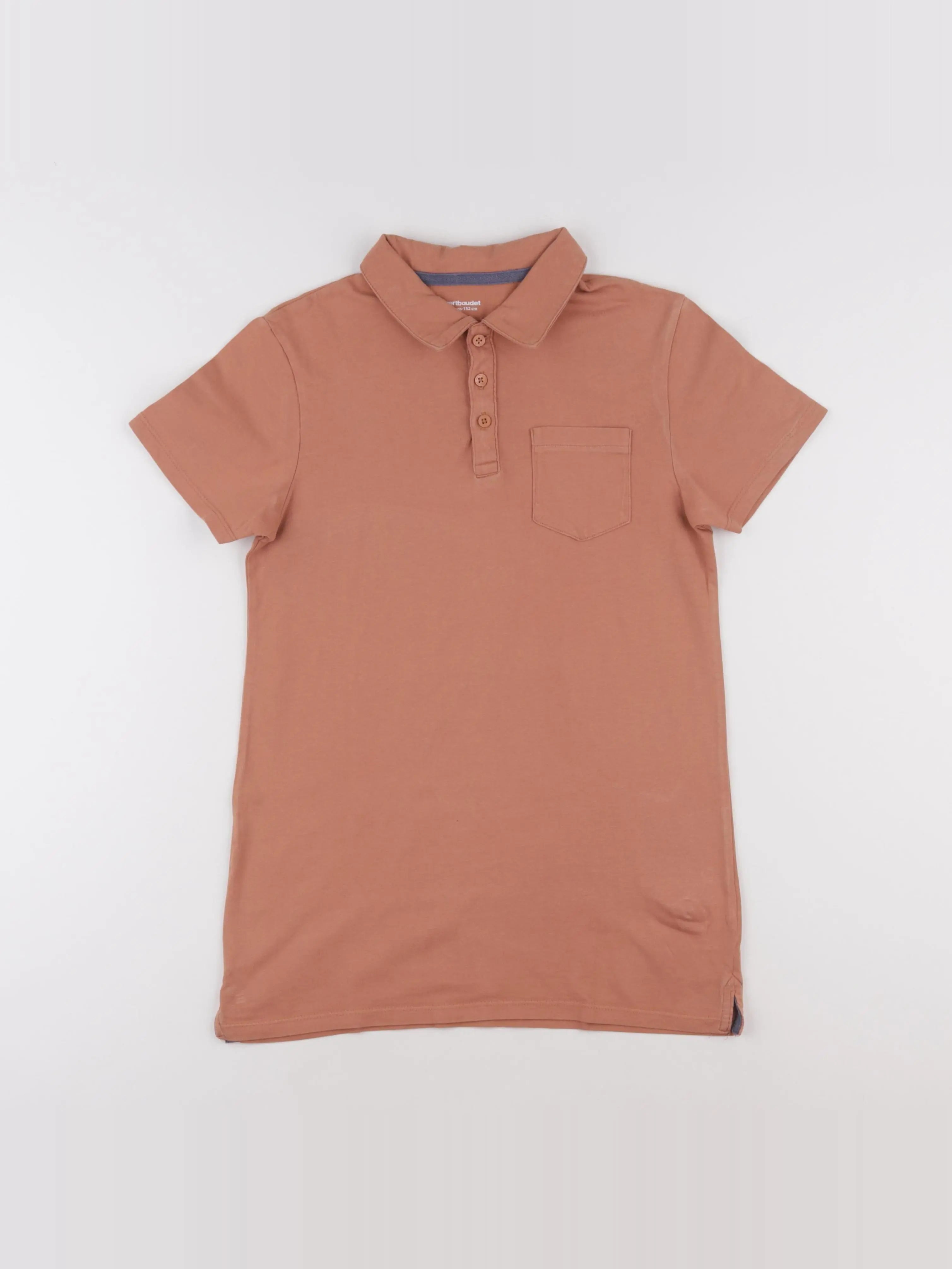 Vertbaudet - tee-shirt marron - 12 ans