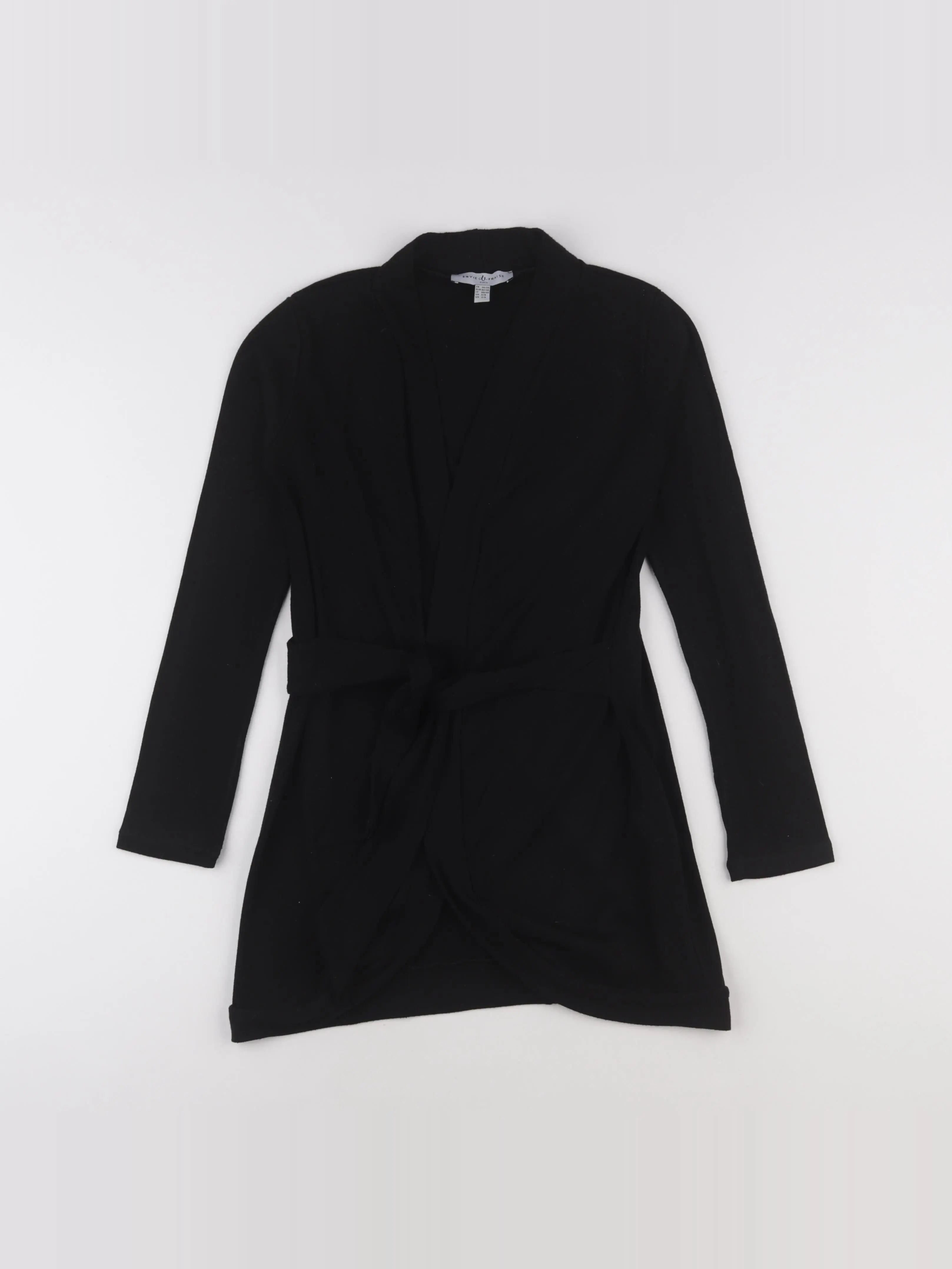 Envie de fraise - gilet grossesse noir - 34 à 36