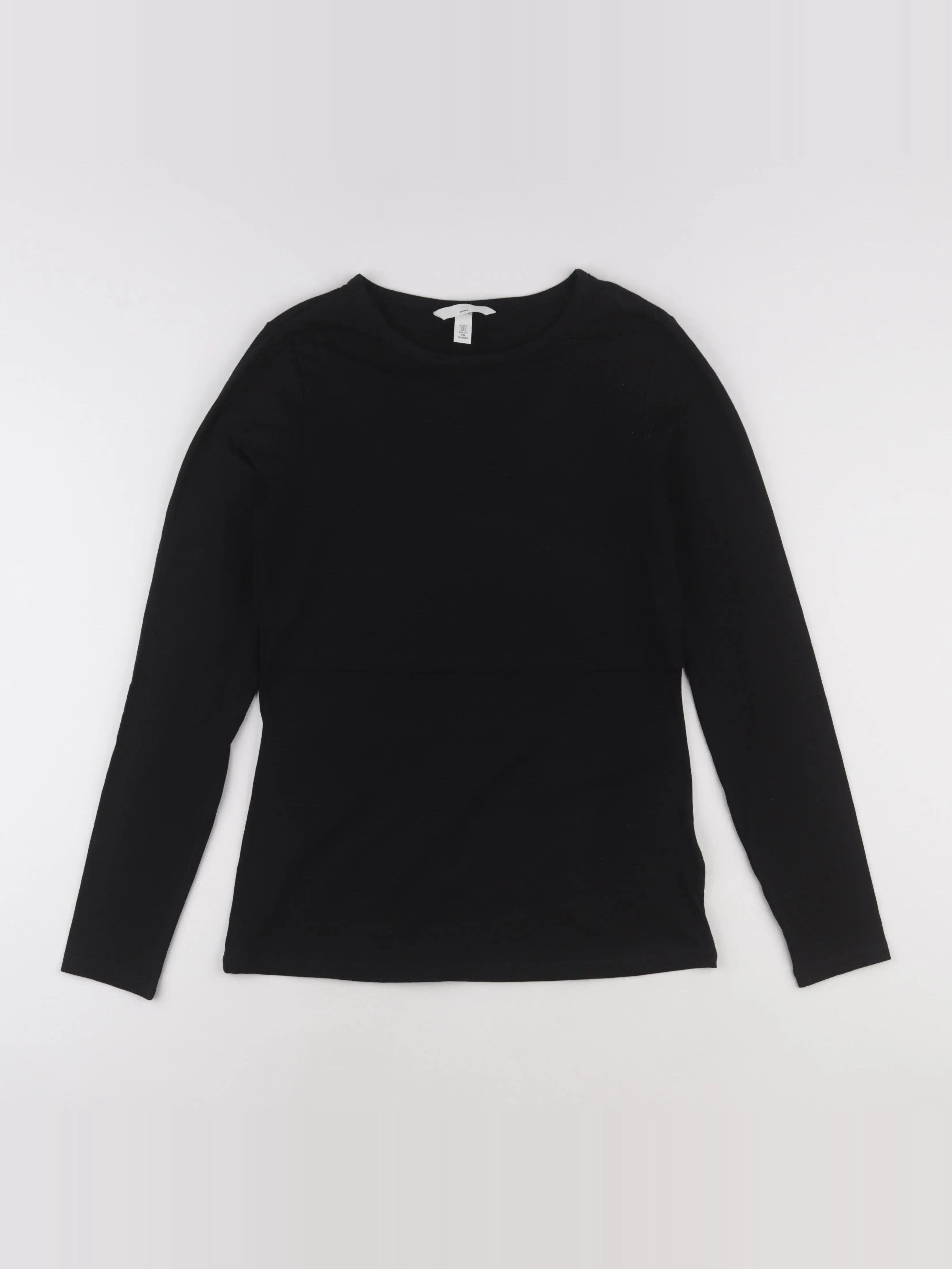 H&M - tee-shirt grossesse noir - s
