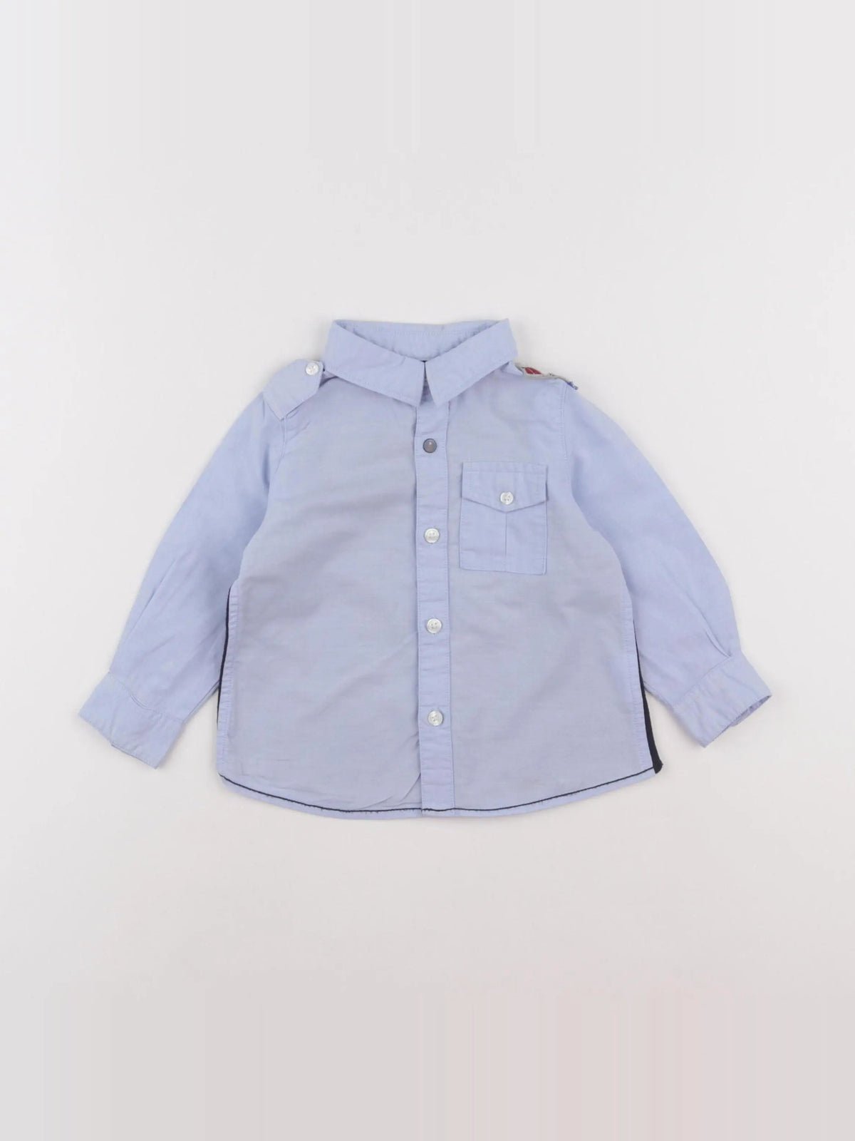 IKKS - chemise bleu - 12 mois
