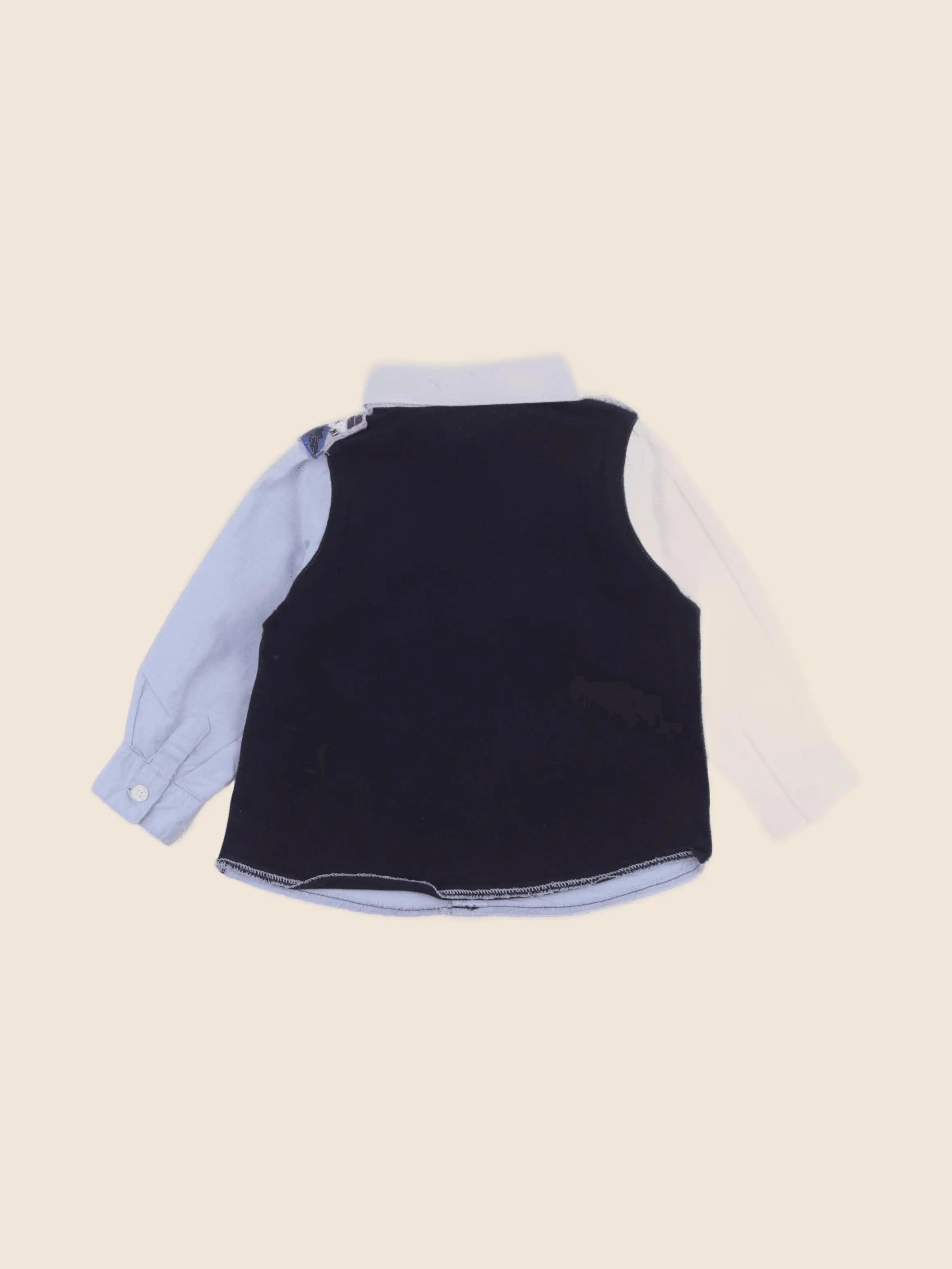IKKS - chemise bleu - 12 mois