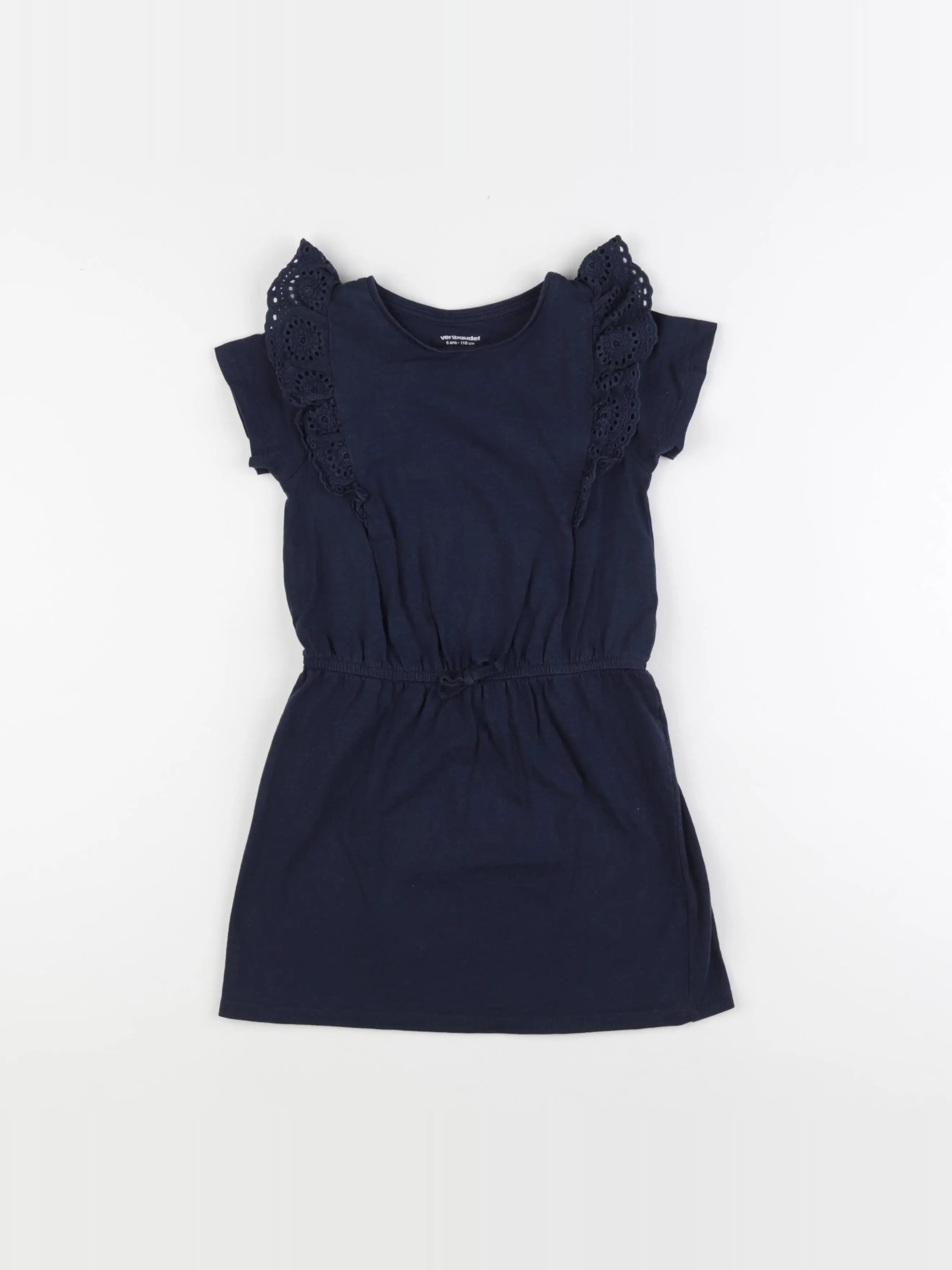 Vertbaudet - robe bleu - 6 ans