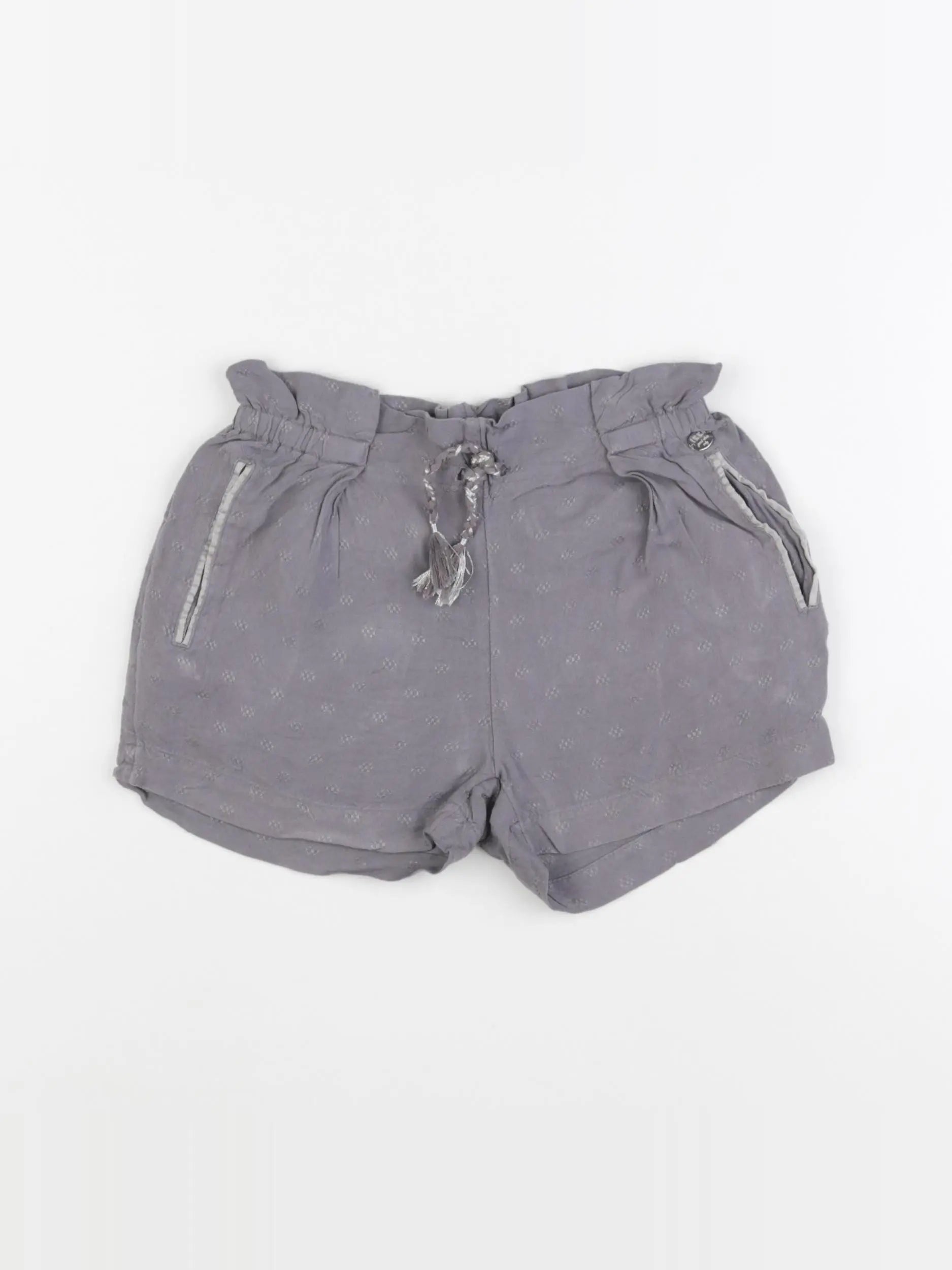 IKKS - short gris - 8 ans