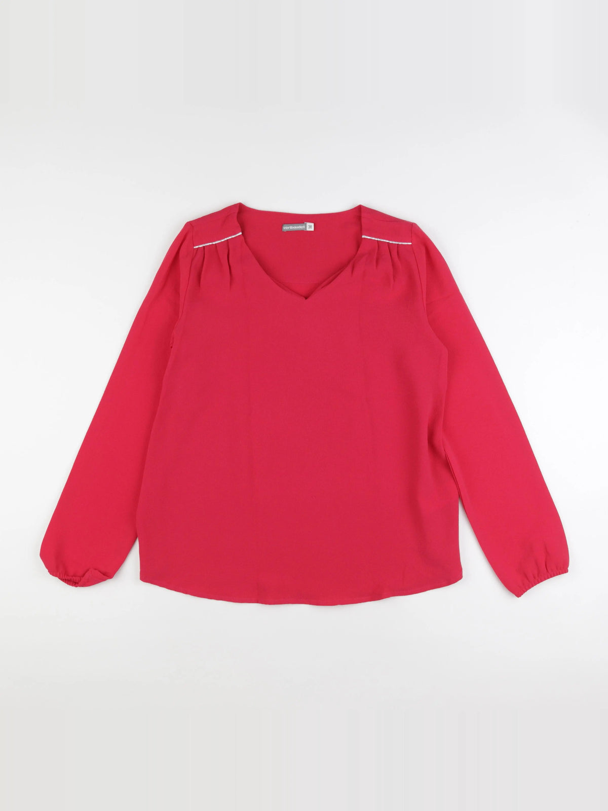 Vertbaudet - blouse grossesse rouge - 38