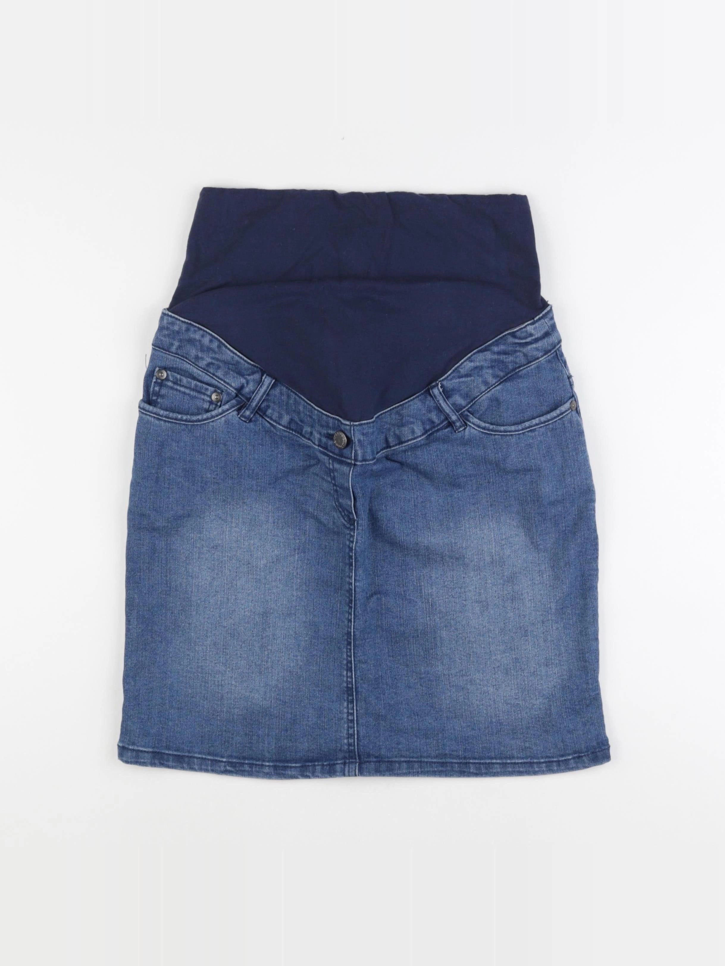 Vertbaudet - jupe grossesse bleu - 36