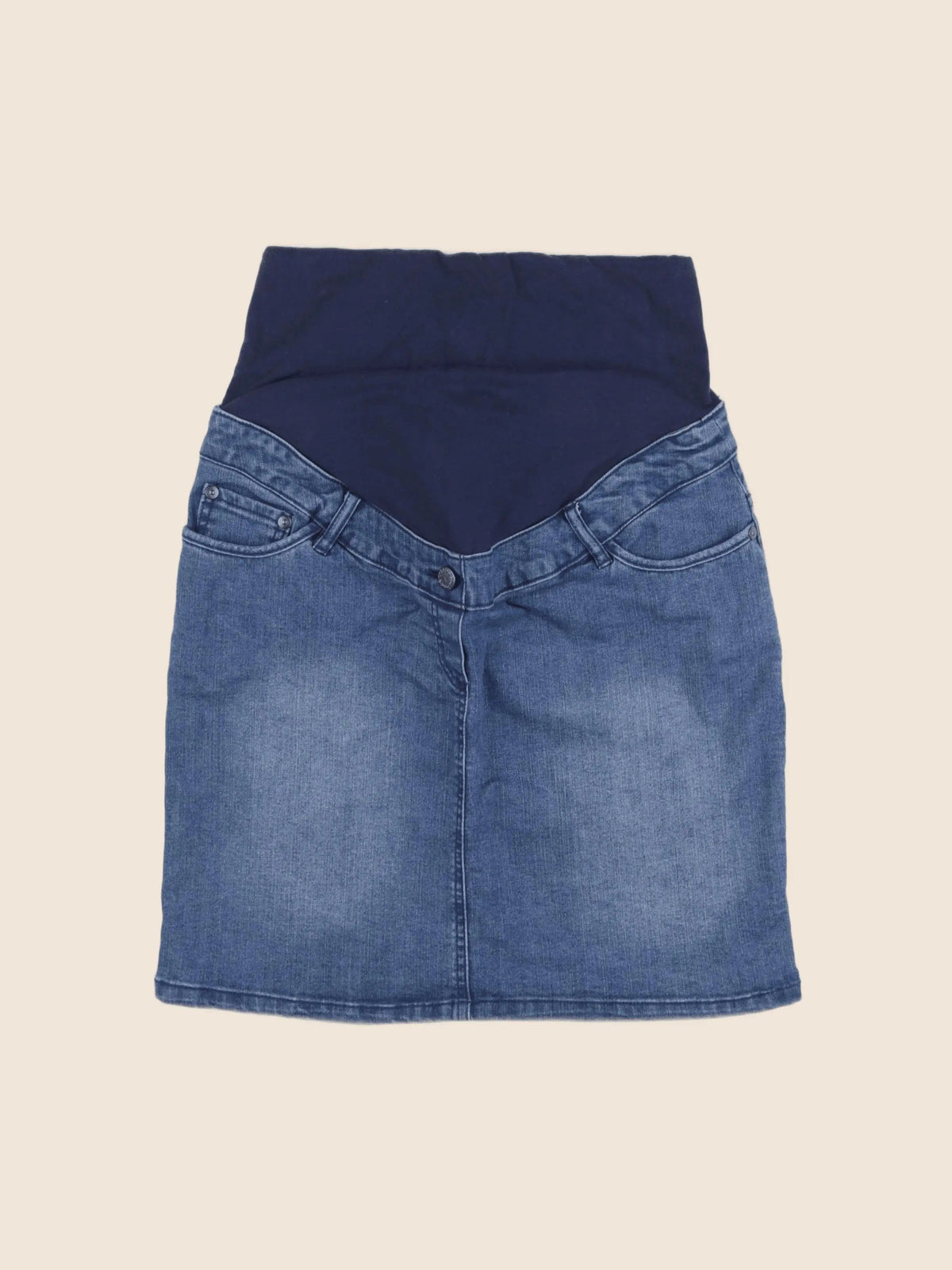 Vertbaudet - jupe grossesse bleu - 36