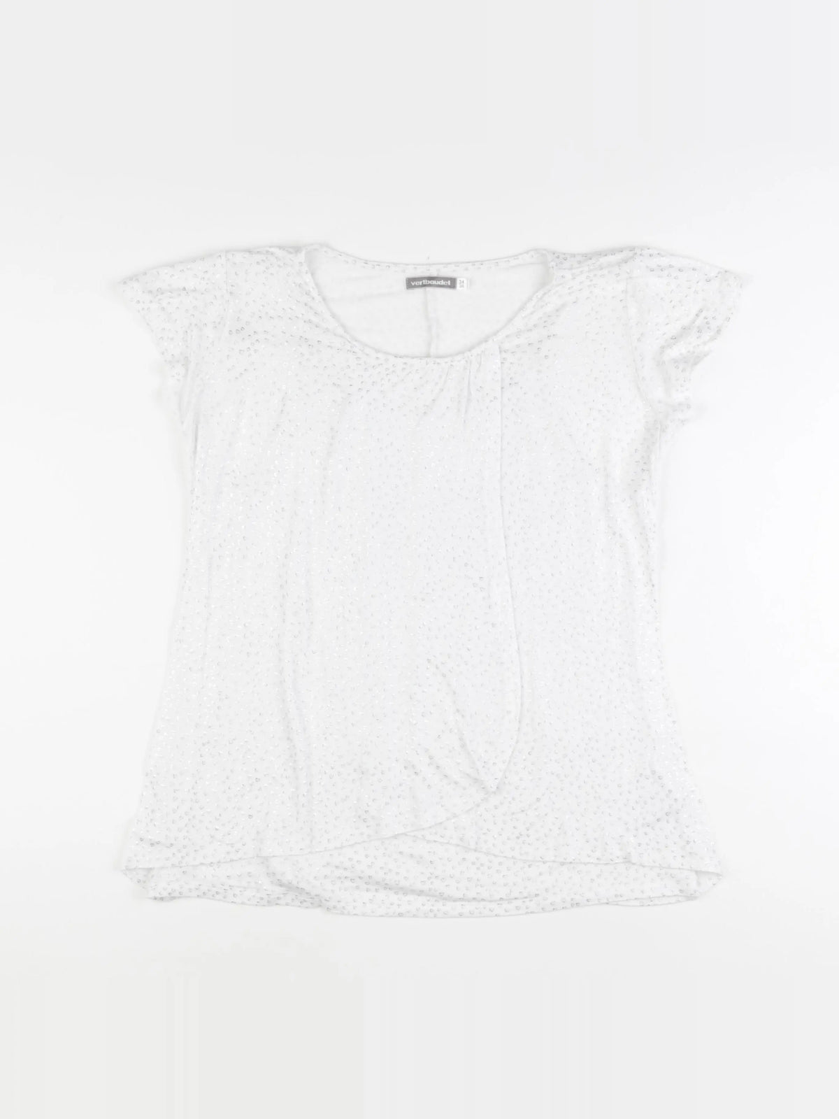 Vertbaudet - tee-shirt grossesse blanc - 34 à 36