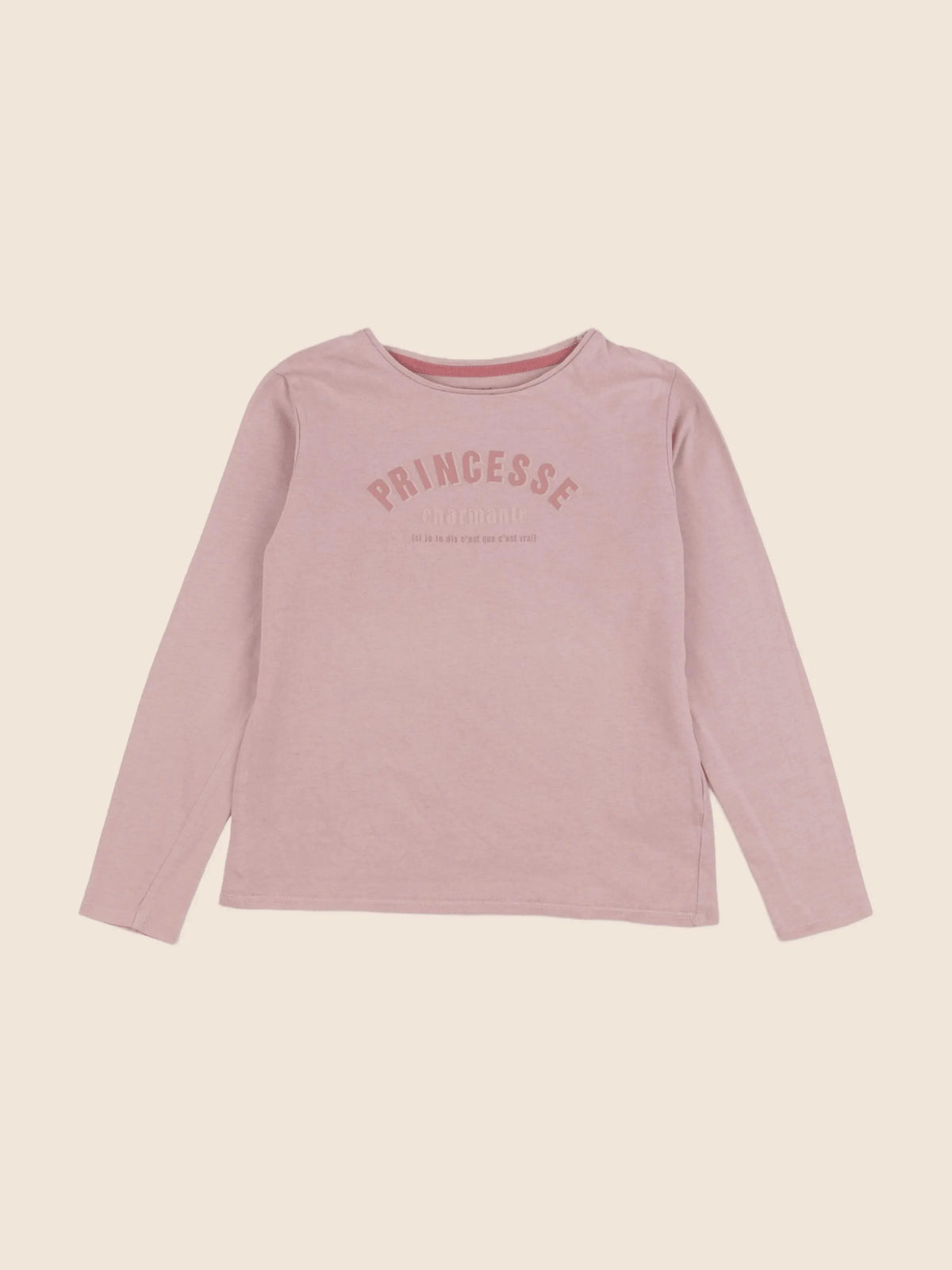 Vertbaudet - tee-shirt rose - 8 ans