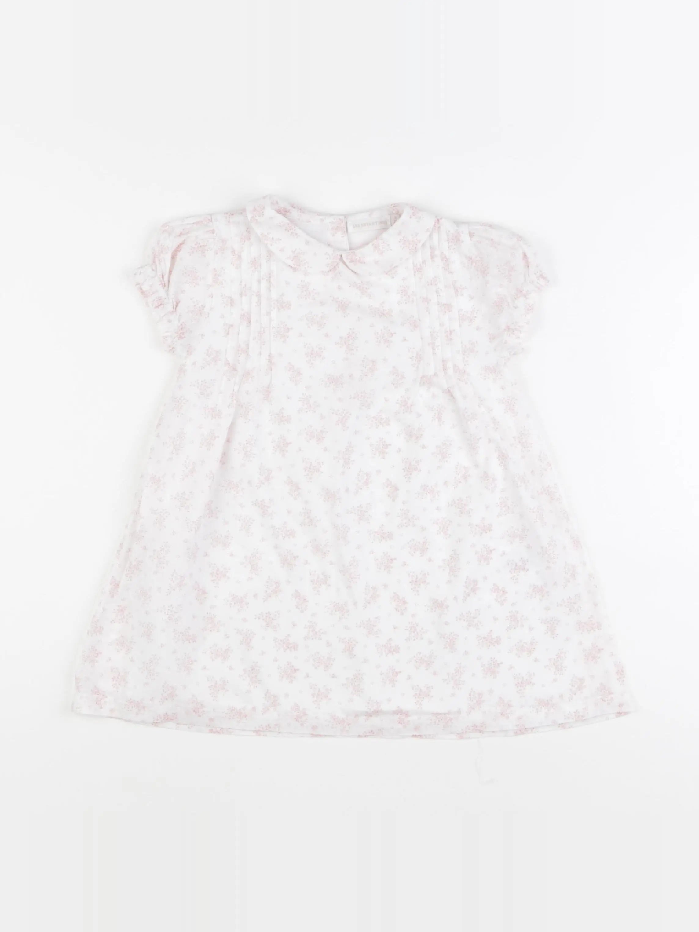 Les Enfantines - robe blanc - 24 mois