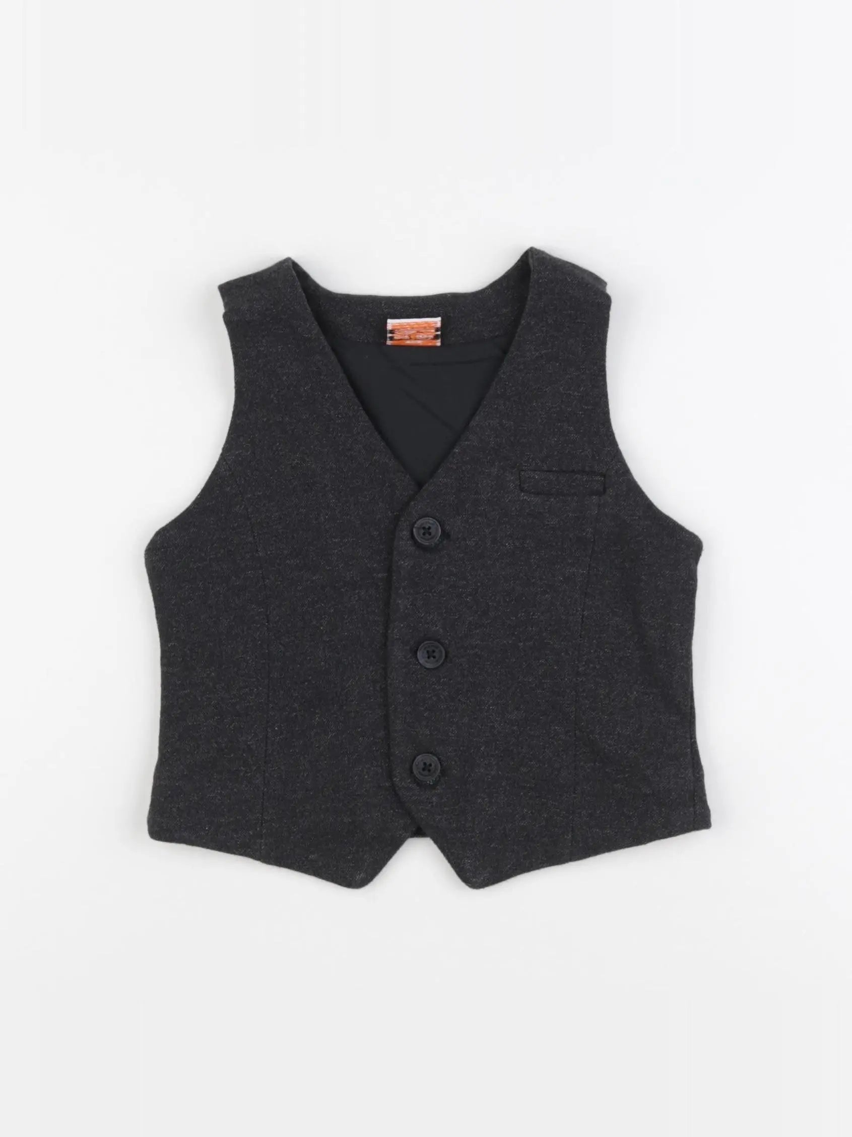 Tape à l'oeil - gilet gris - 2/3 ans