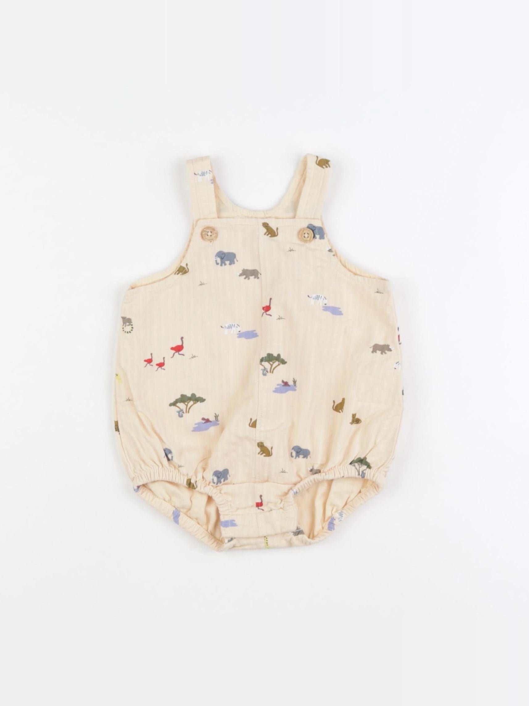 Boutchou - combinaison jaune - 3 mois