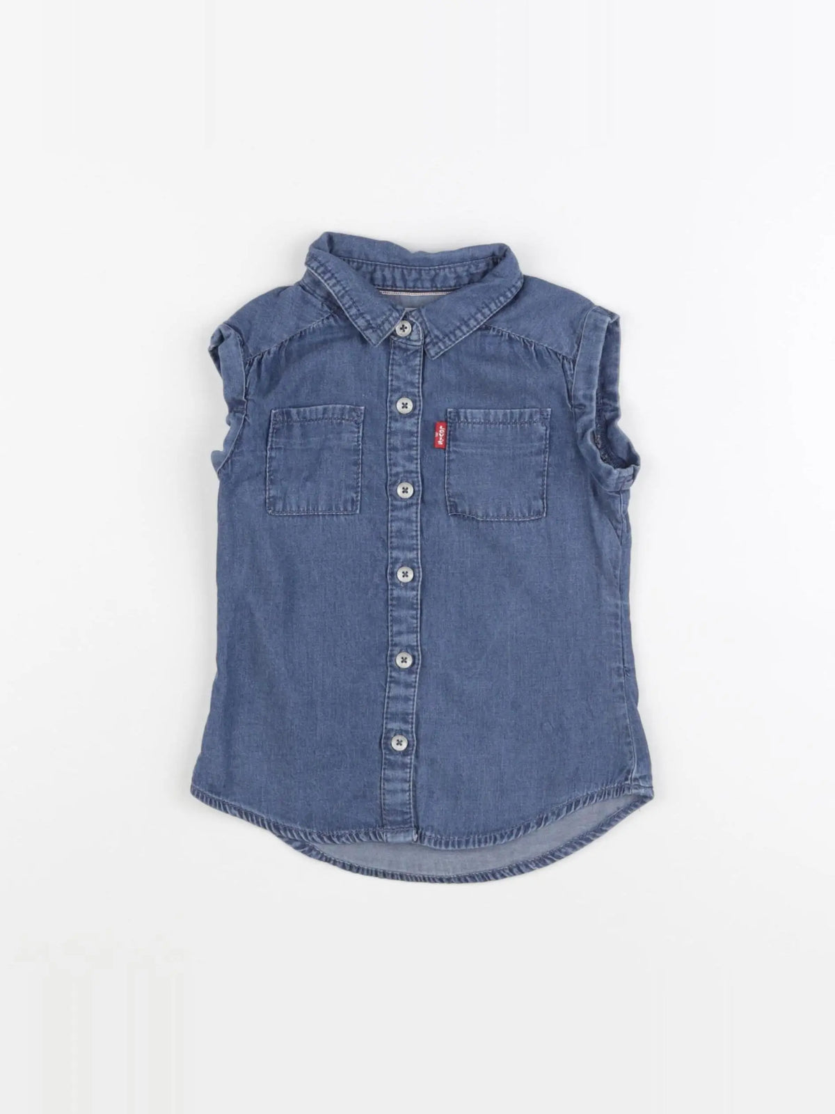 Levi's - blouse bleu - 2 ans