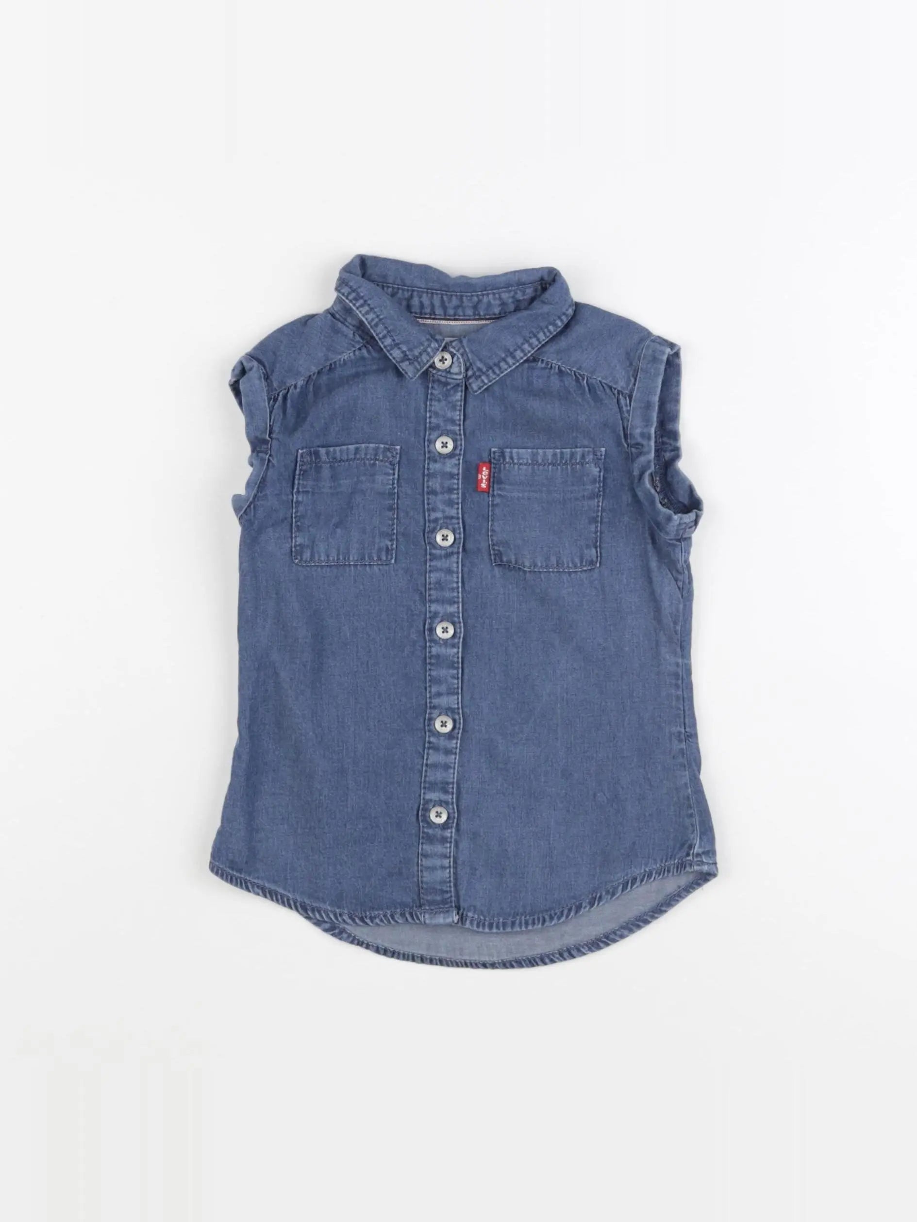 Levi's - blouse bleu - 2 ans